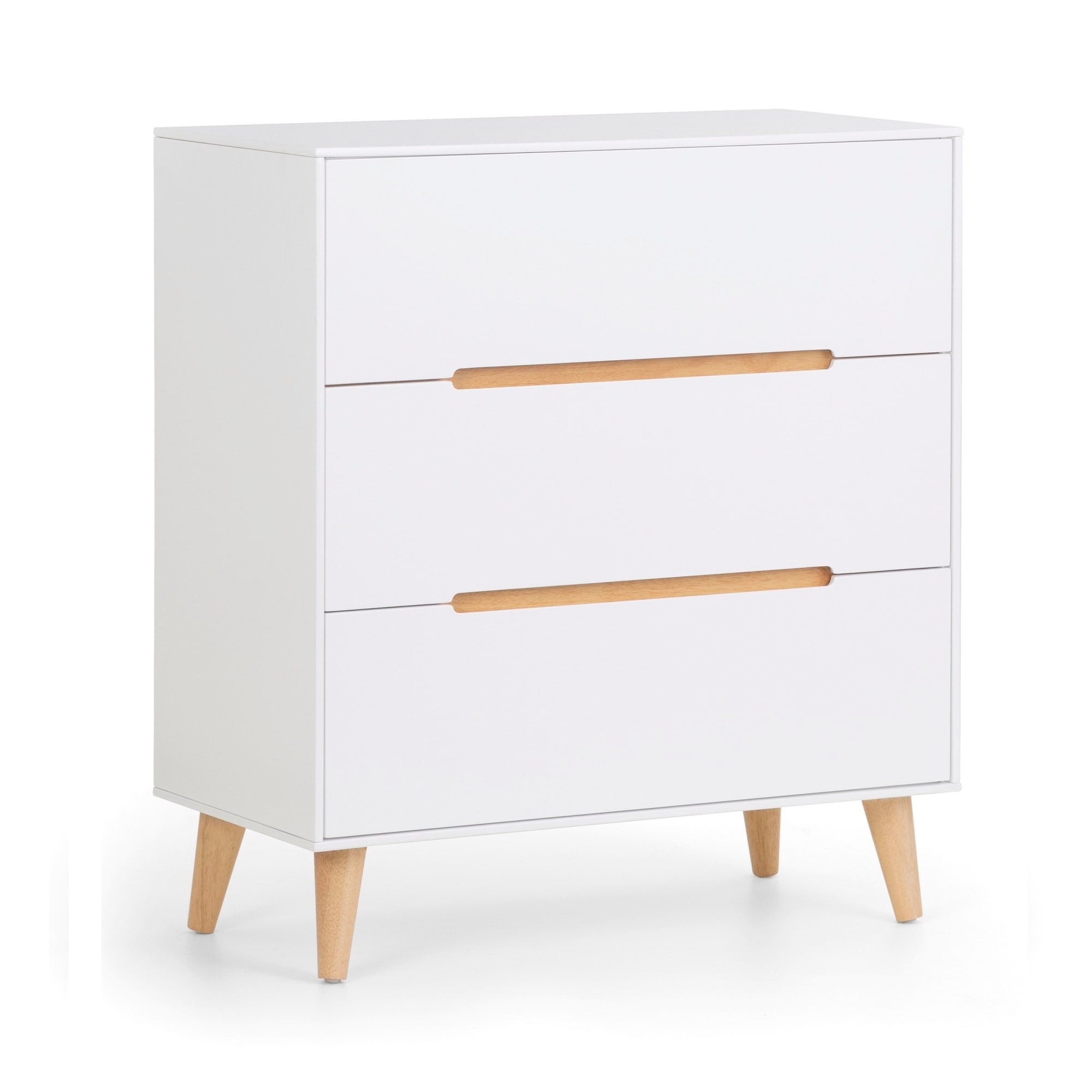 Alicia 3 Drawer Chest - White