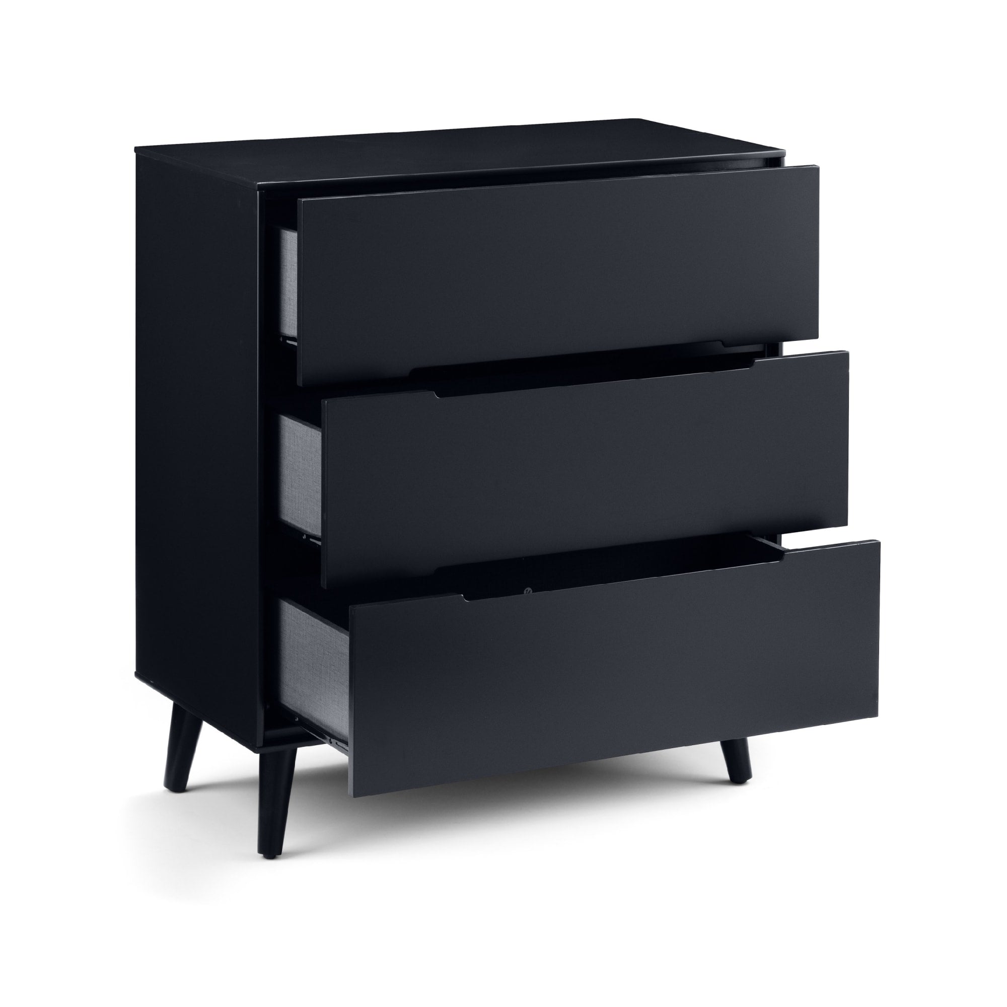Alicia 3 Drawer Chest - Anthracite