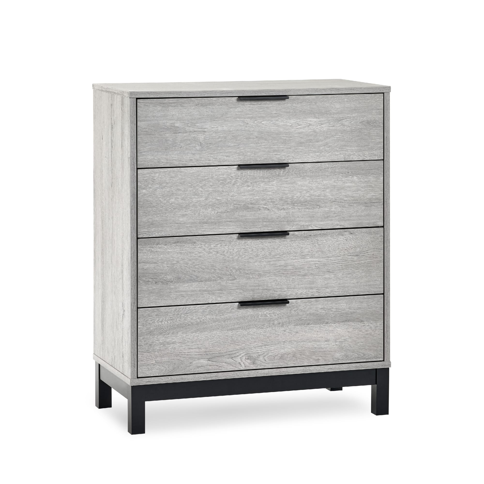 Bali 4 Drawer Chest - Grey Oak