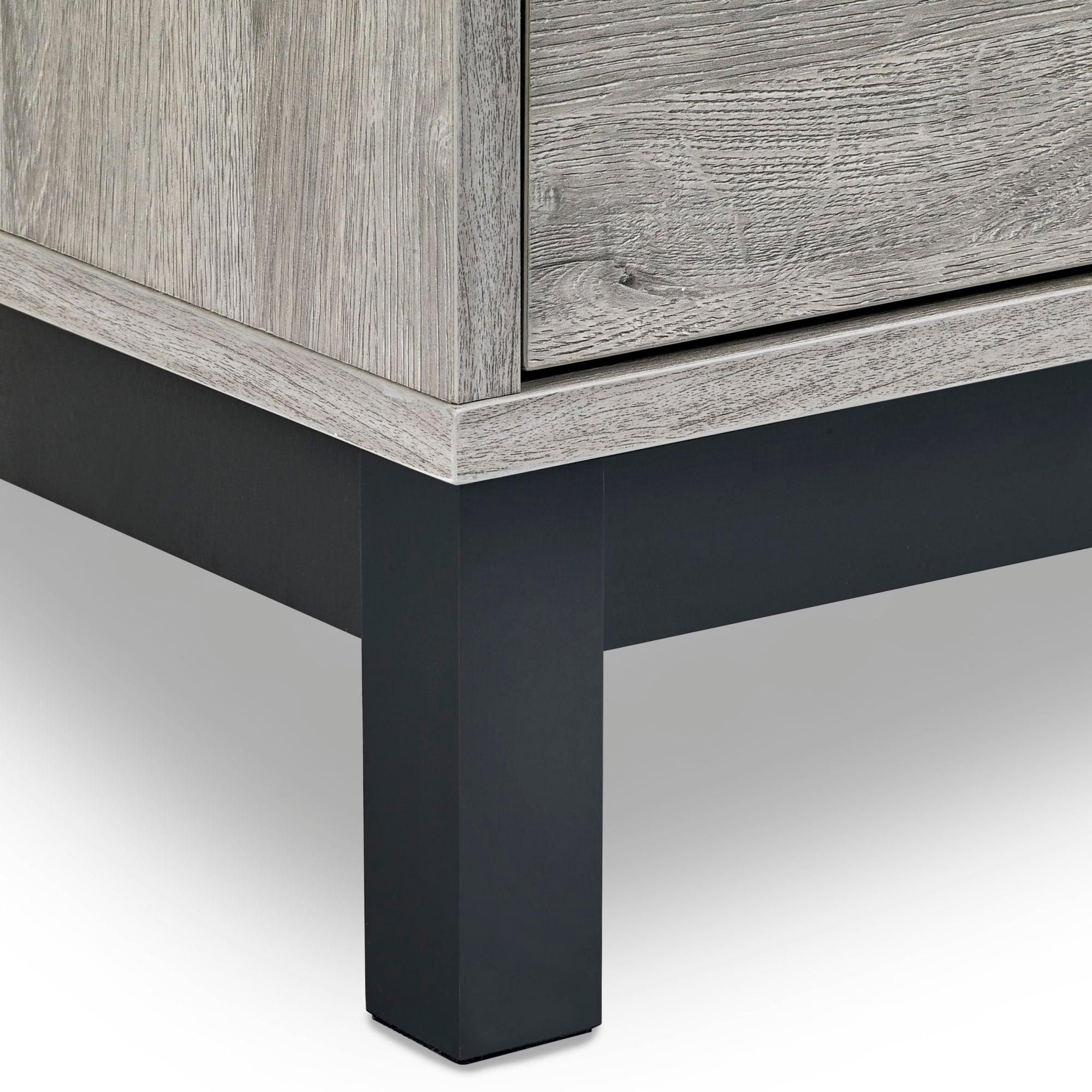 Bali 6 Drawer Wide Chest - Grey Oak