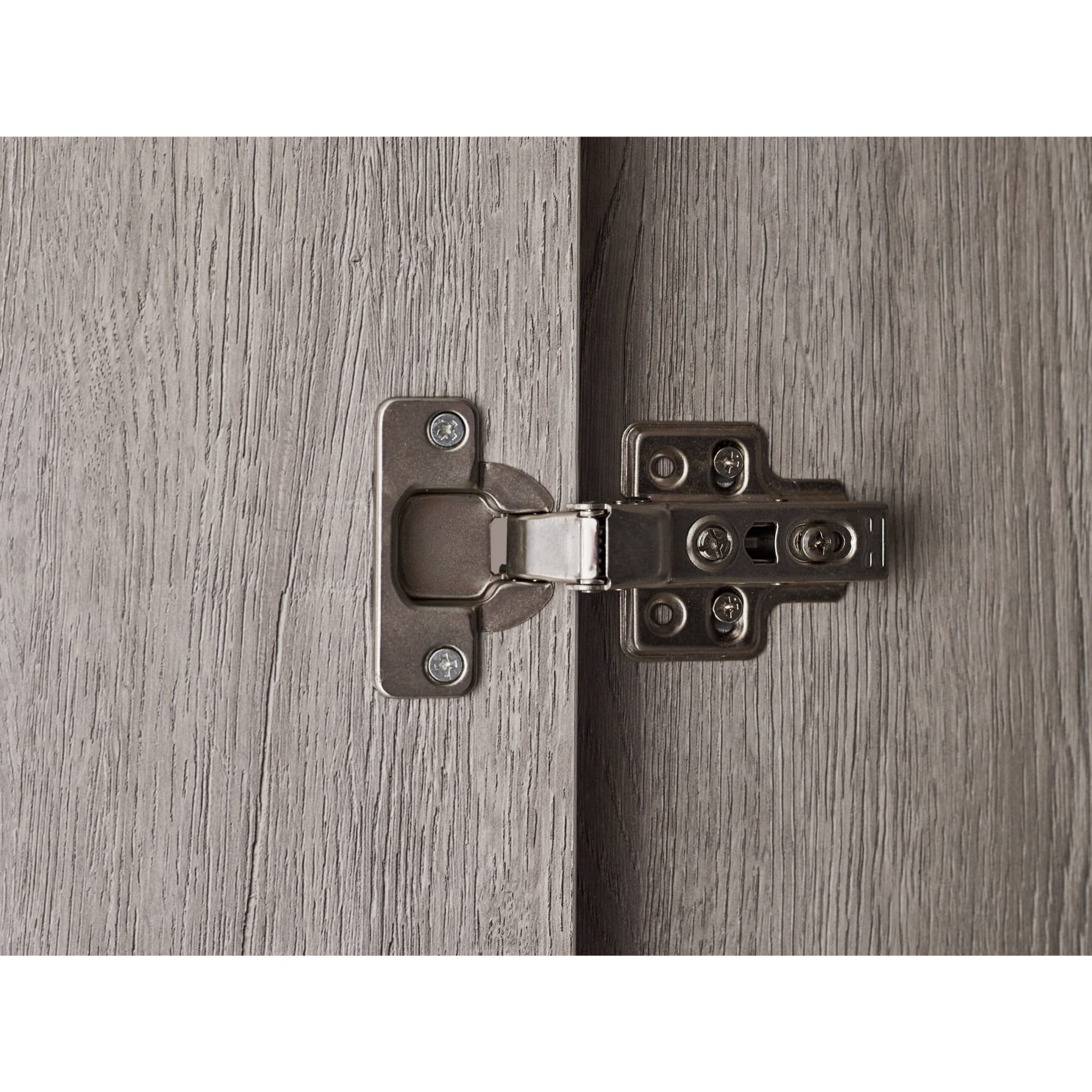 Bali 2 Door 1 Drawer Wardrobe - Grey Oak