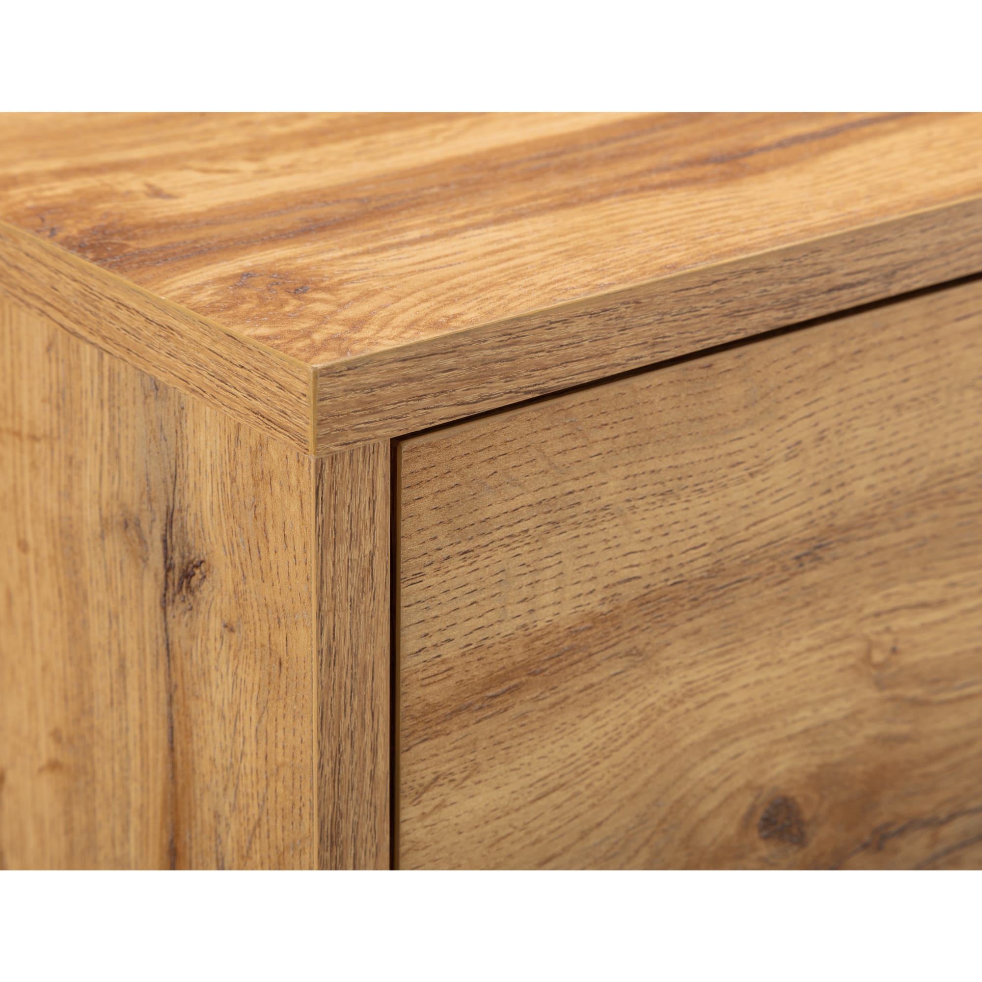 Bali 2 Drawer Bedside - Light Oak