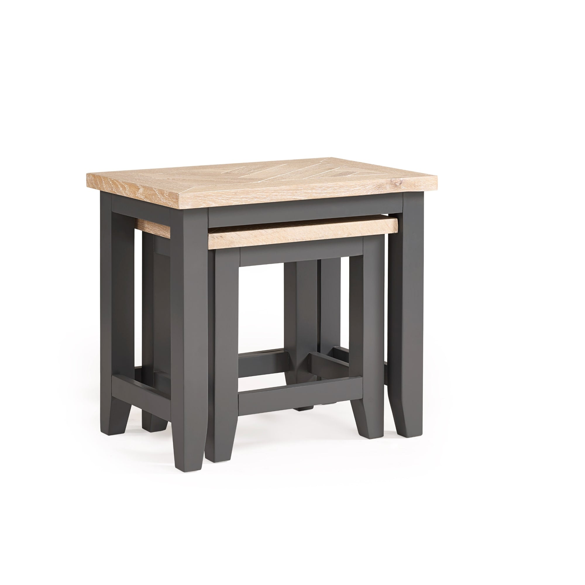 Bordeaux Nest Of Tables Dark Grey