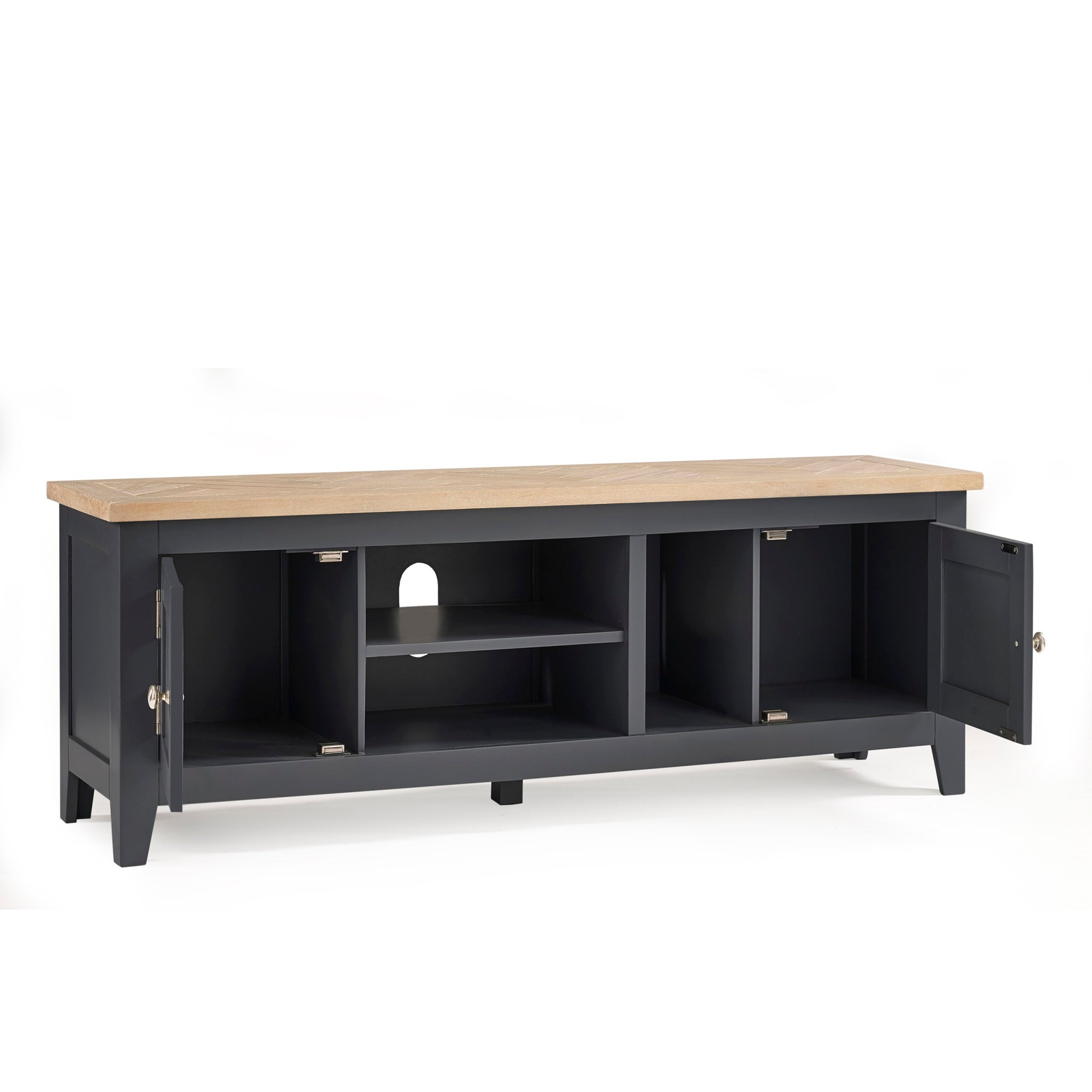 Bordeaux Tv Unit Dark Grey