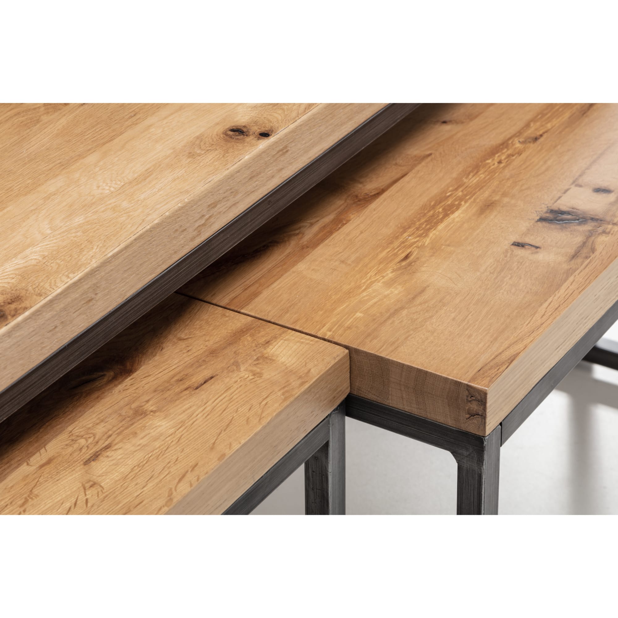 Brooklyn Nesting Coffee Tables - Oak