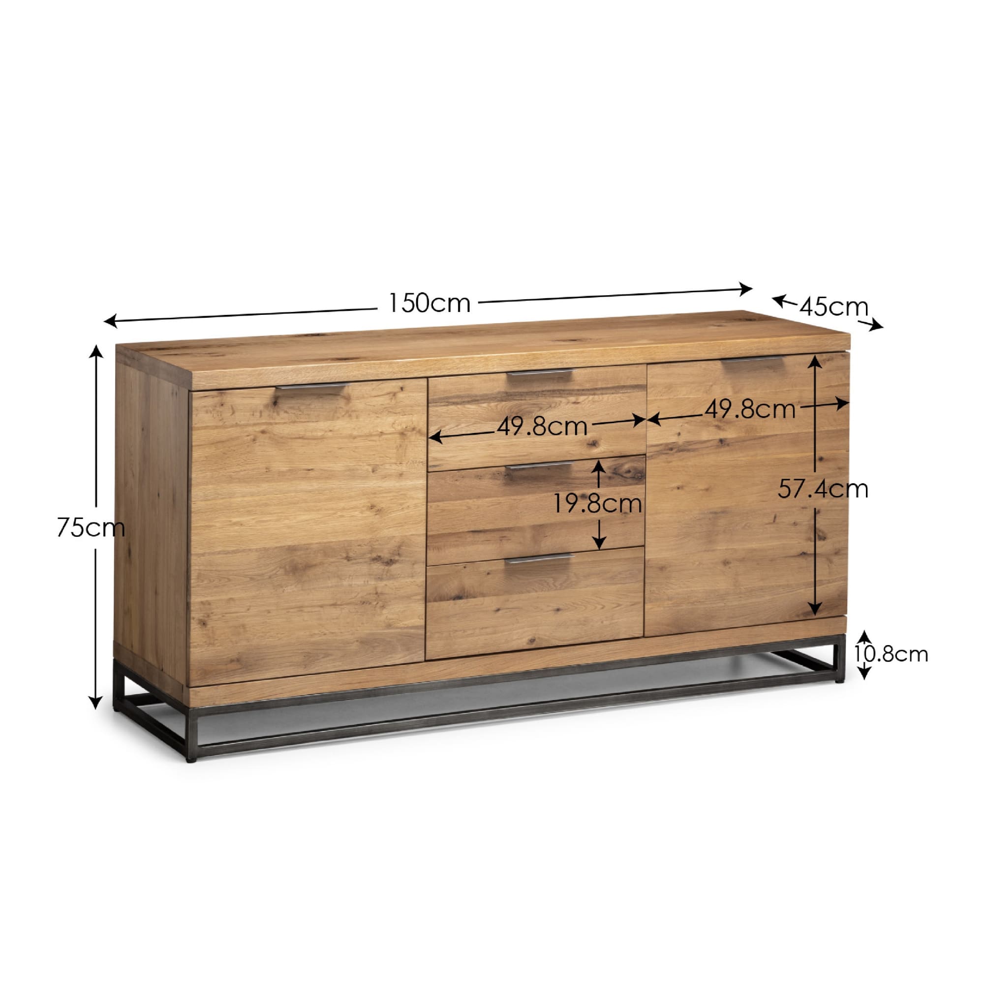 Brooklyn Sideboard - Oak