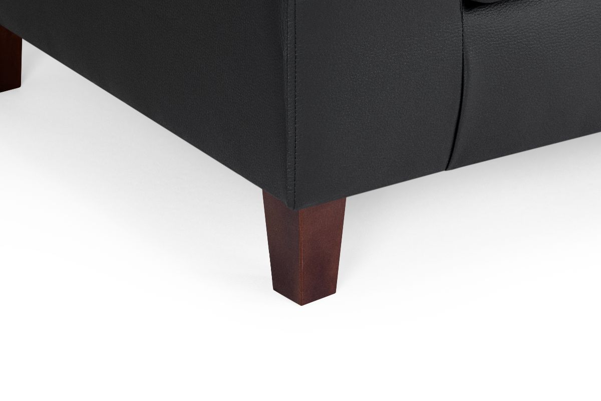 Box Sofa Black 3+2 Set