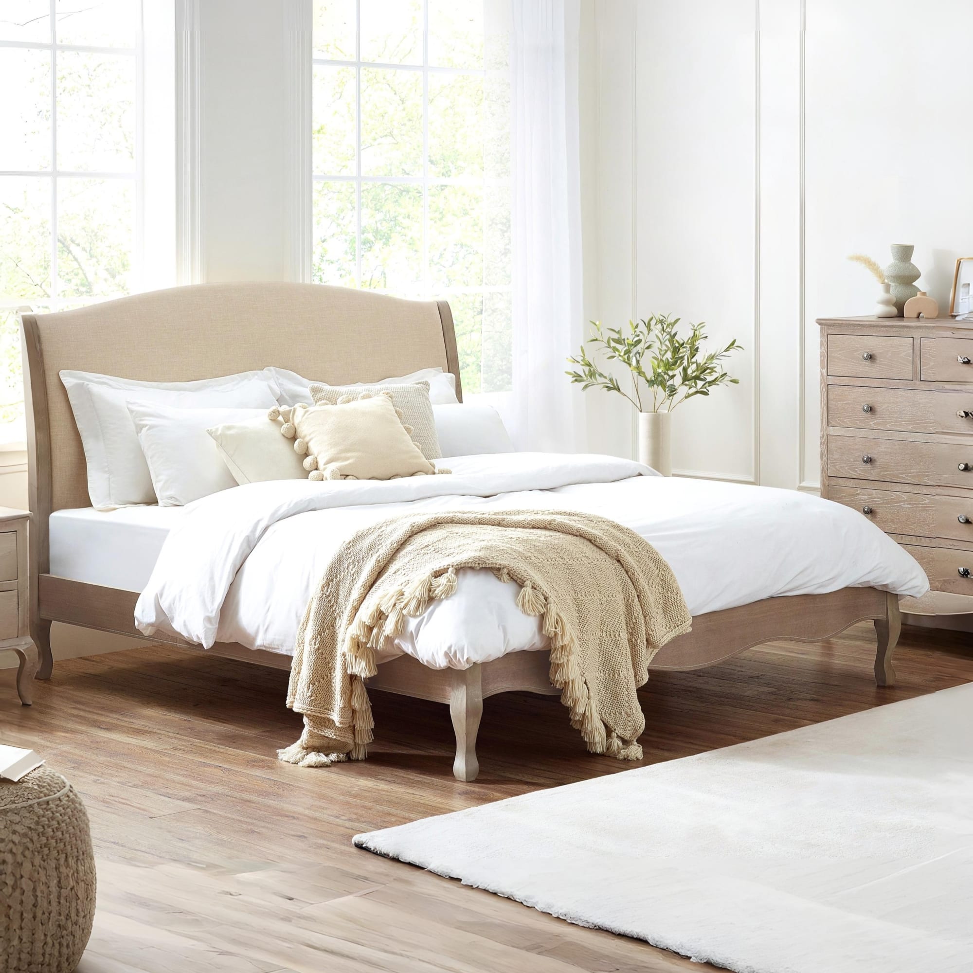 Camille 150cm King Bed