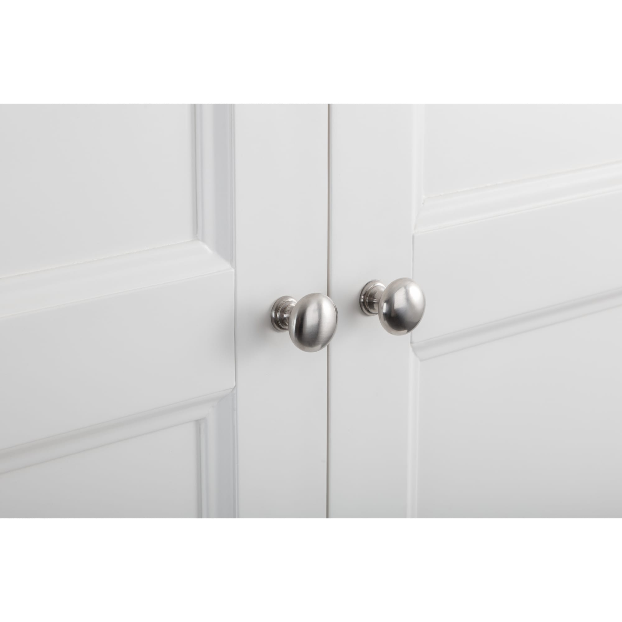 Clermont 2 Door 1 Drawer Wardrobe - Surf White