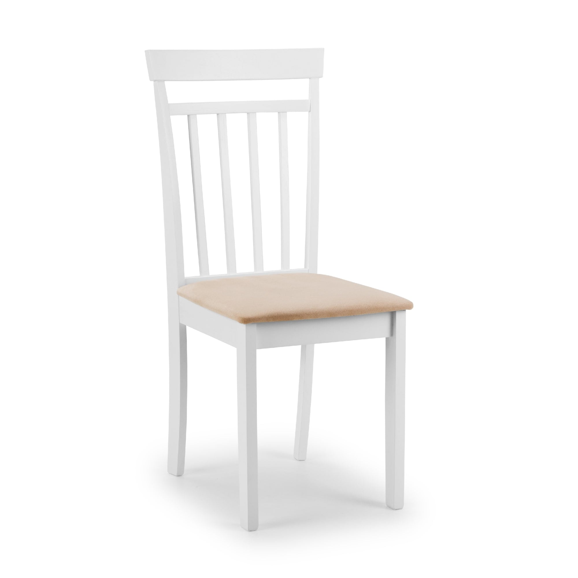 Set Of 2 Coast White Dining Chairs