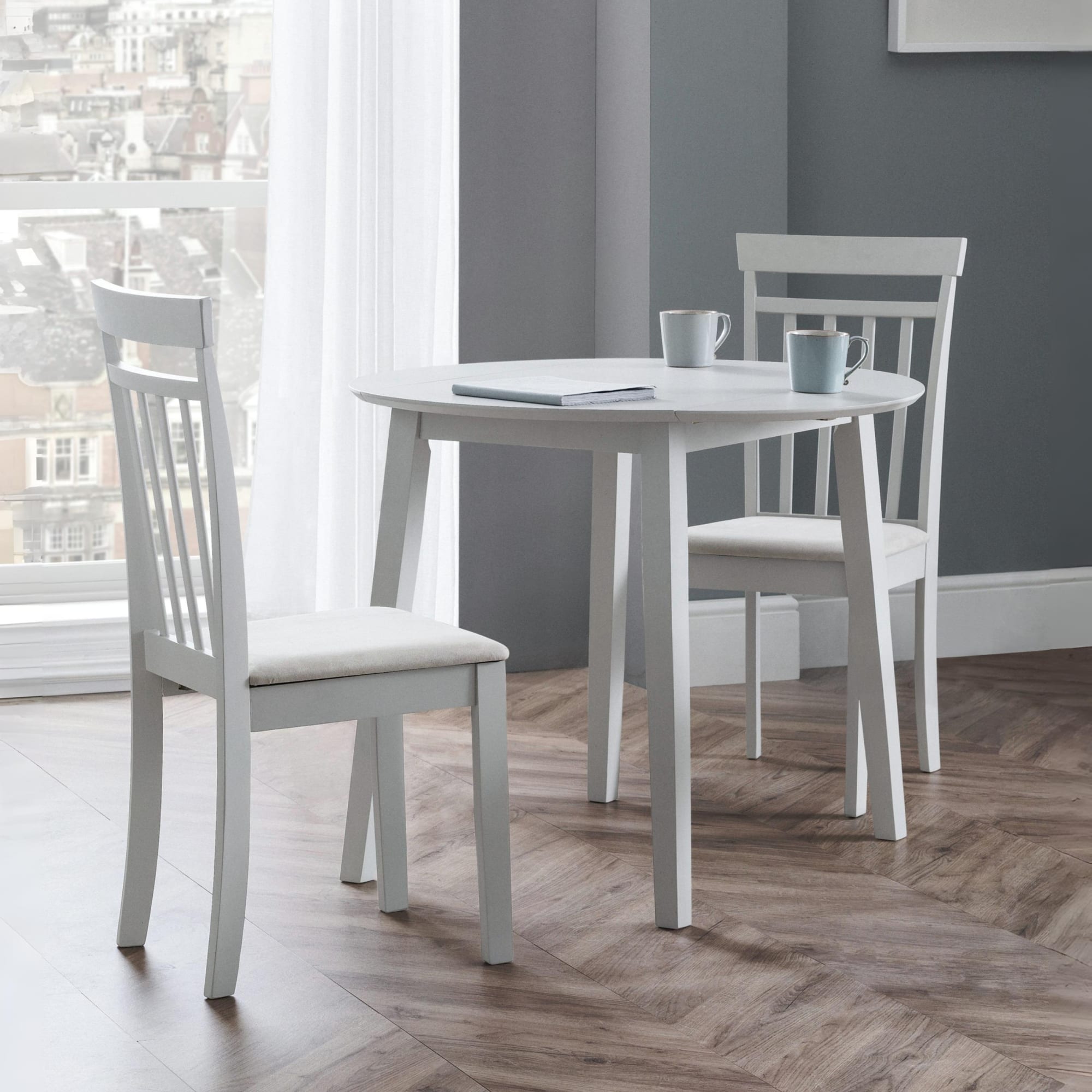 Coast Grey Dropleaf Table