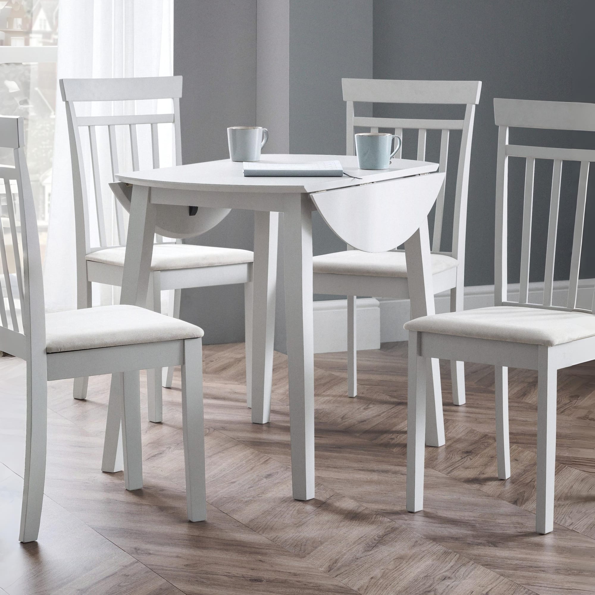 Coast Grey Dropleaf Table