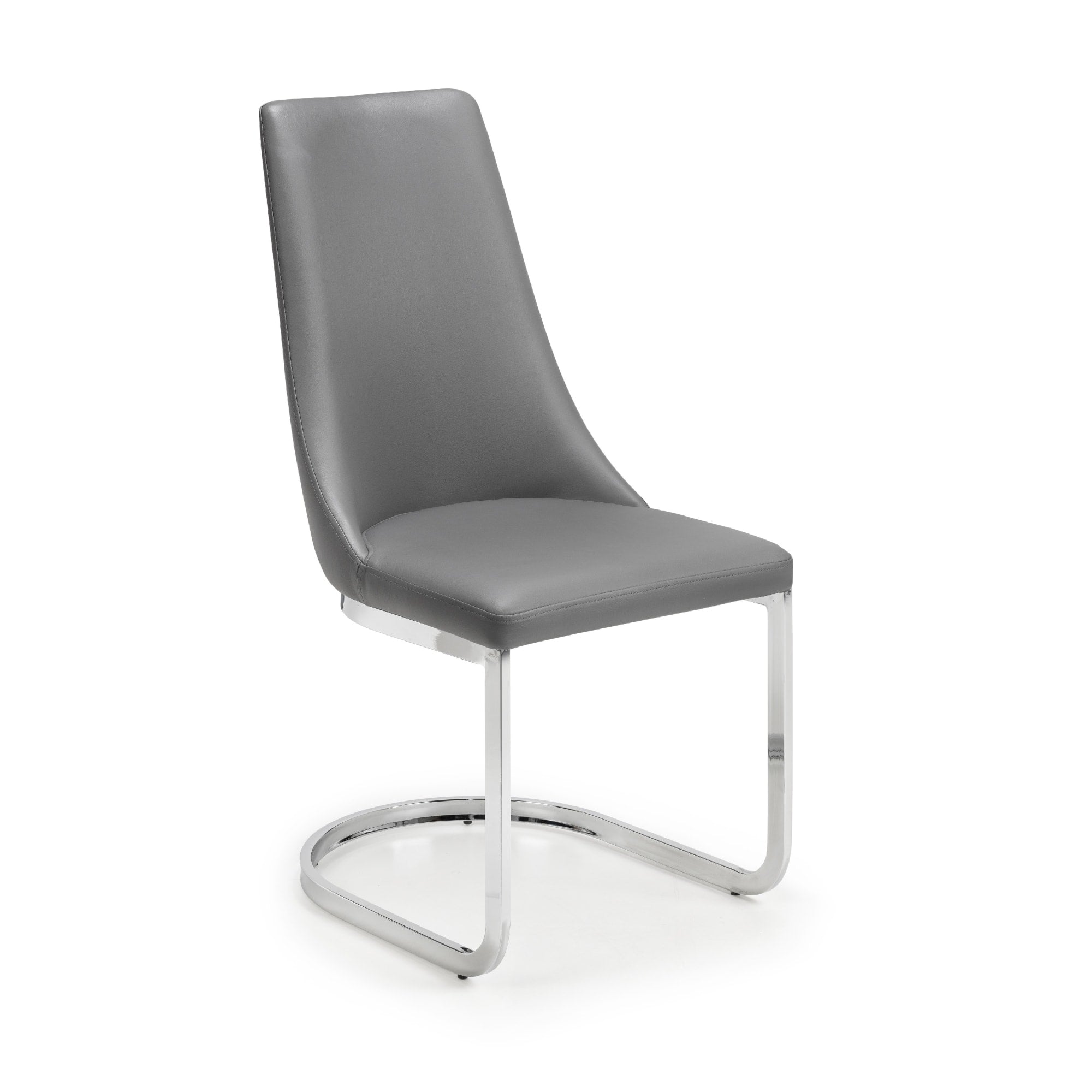 Set Of 2 Como Cantilever Dining Chairs