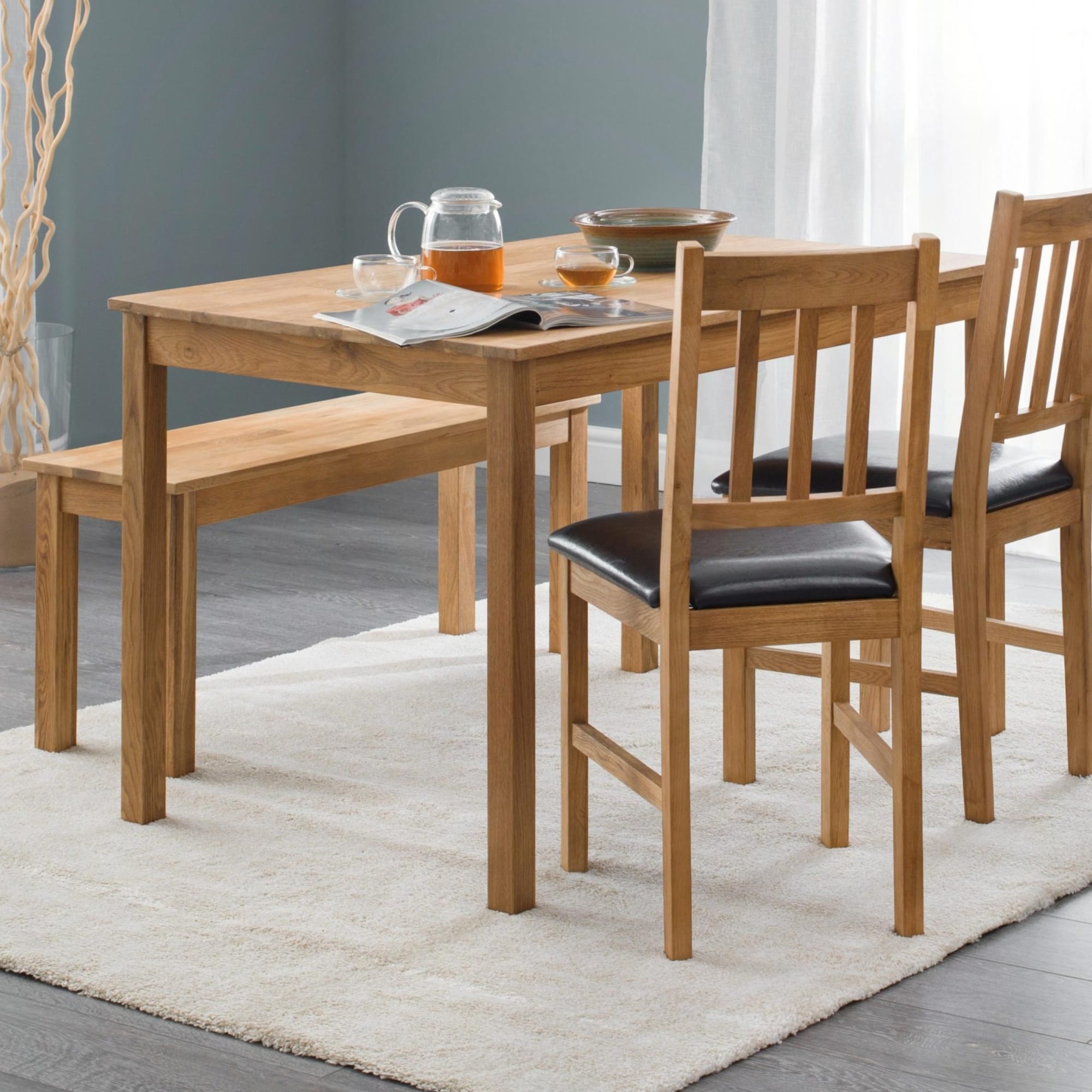 Coxmoor Rectangular Dining Table - Oak