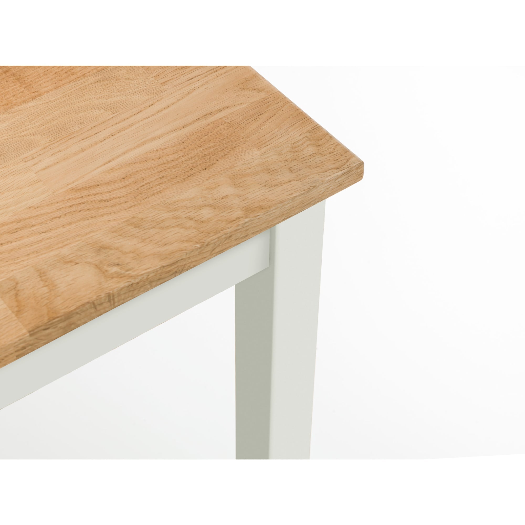Coxmoor 75cm Square Dining Table - Ivory & Oak