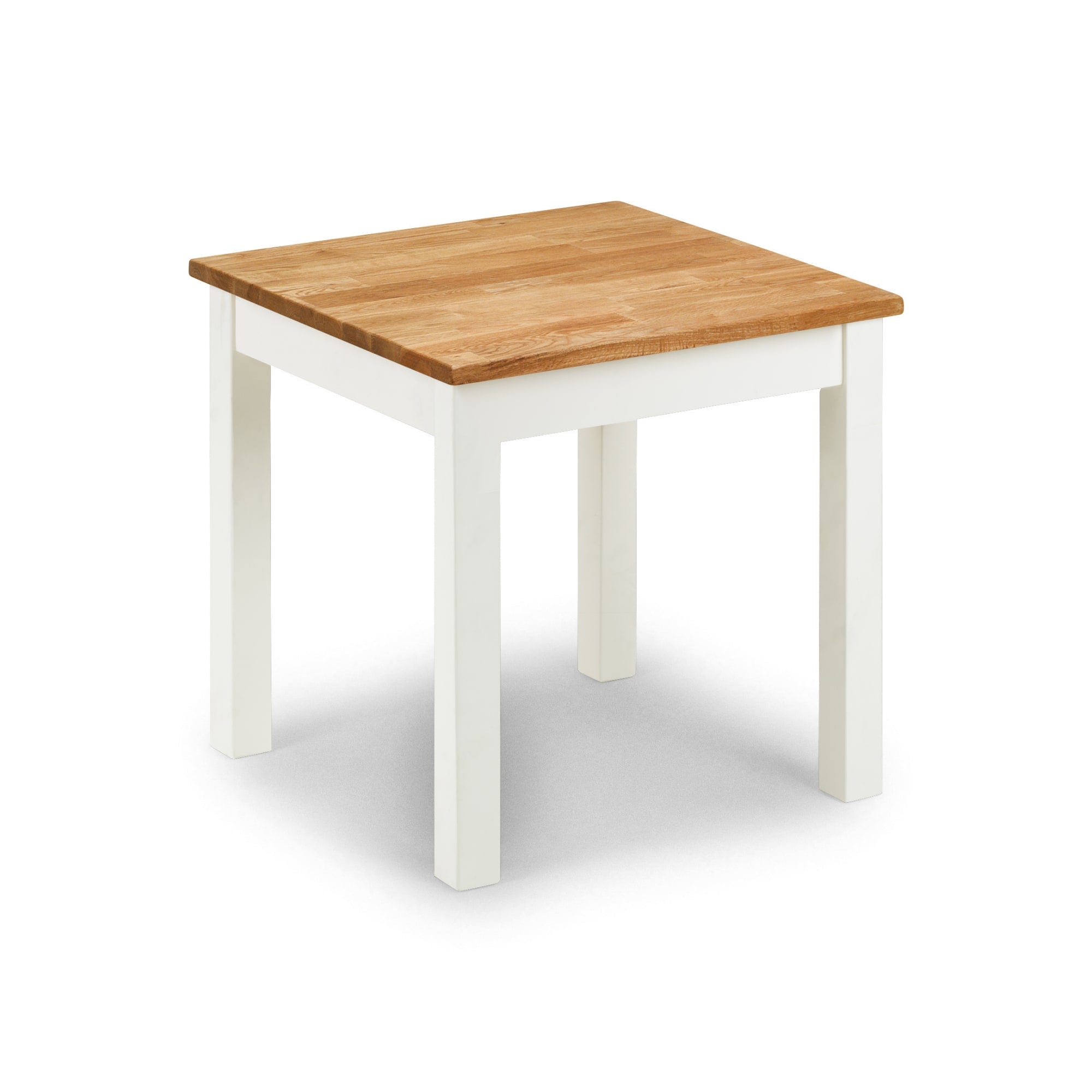 Coxmoor Lamp Table - Ivory & Oak