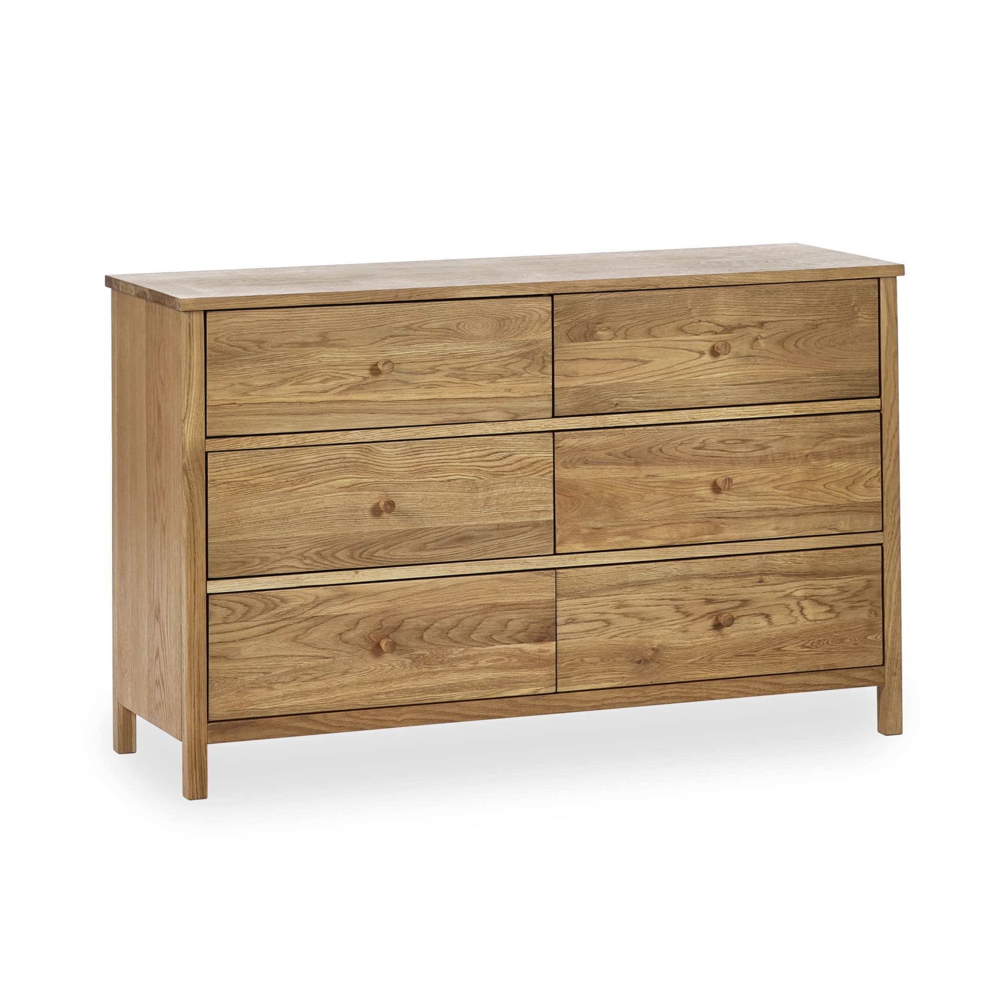 Coxmoor 6 Drawer Chest - Oak