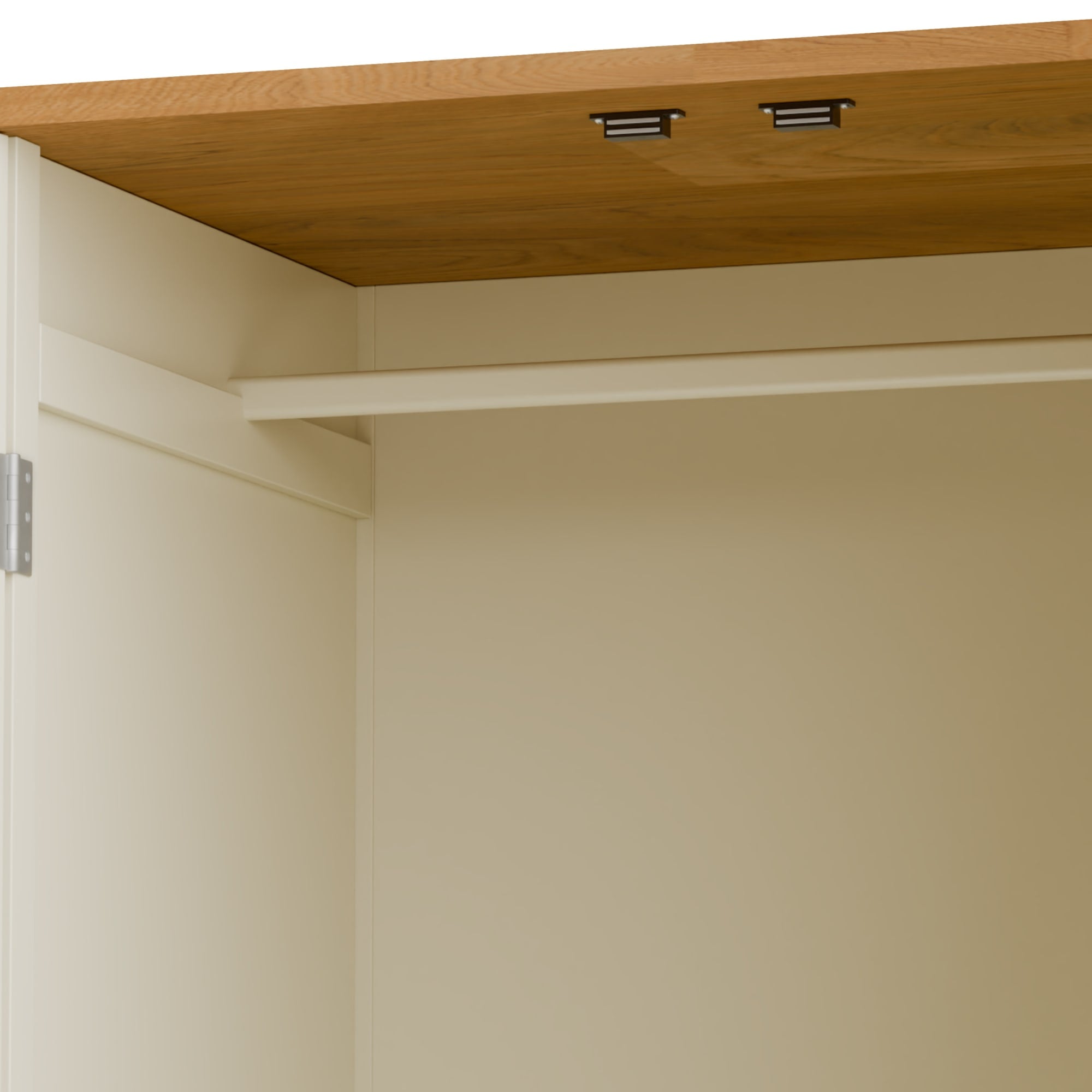 Coxmoor Wardrobe - Ivory and Oak