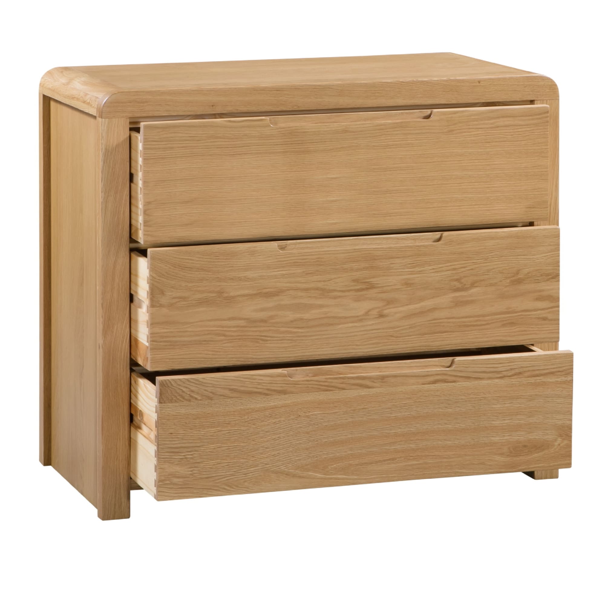 Curve 3 Drawer Chest