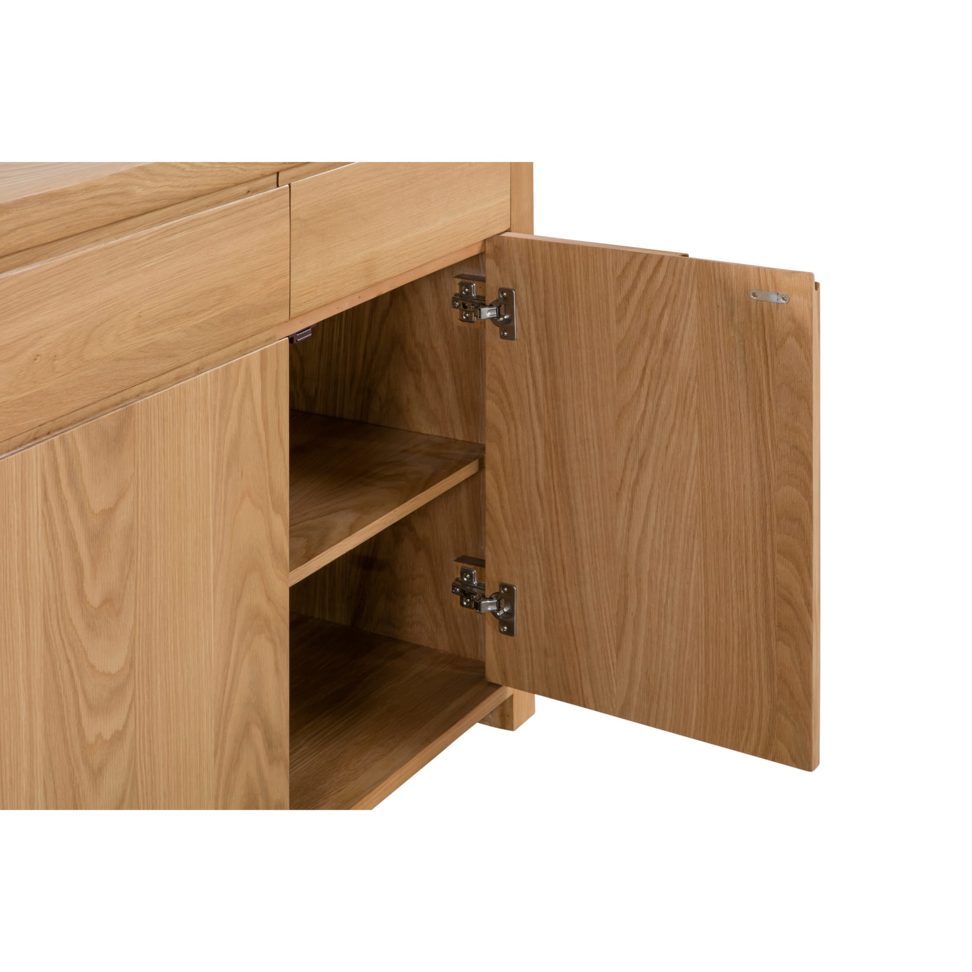 Curve Oak Sideboard