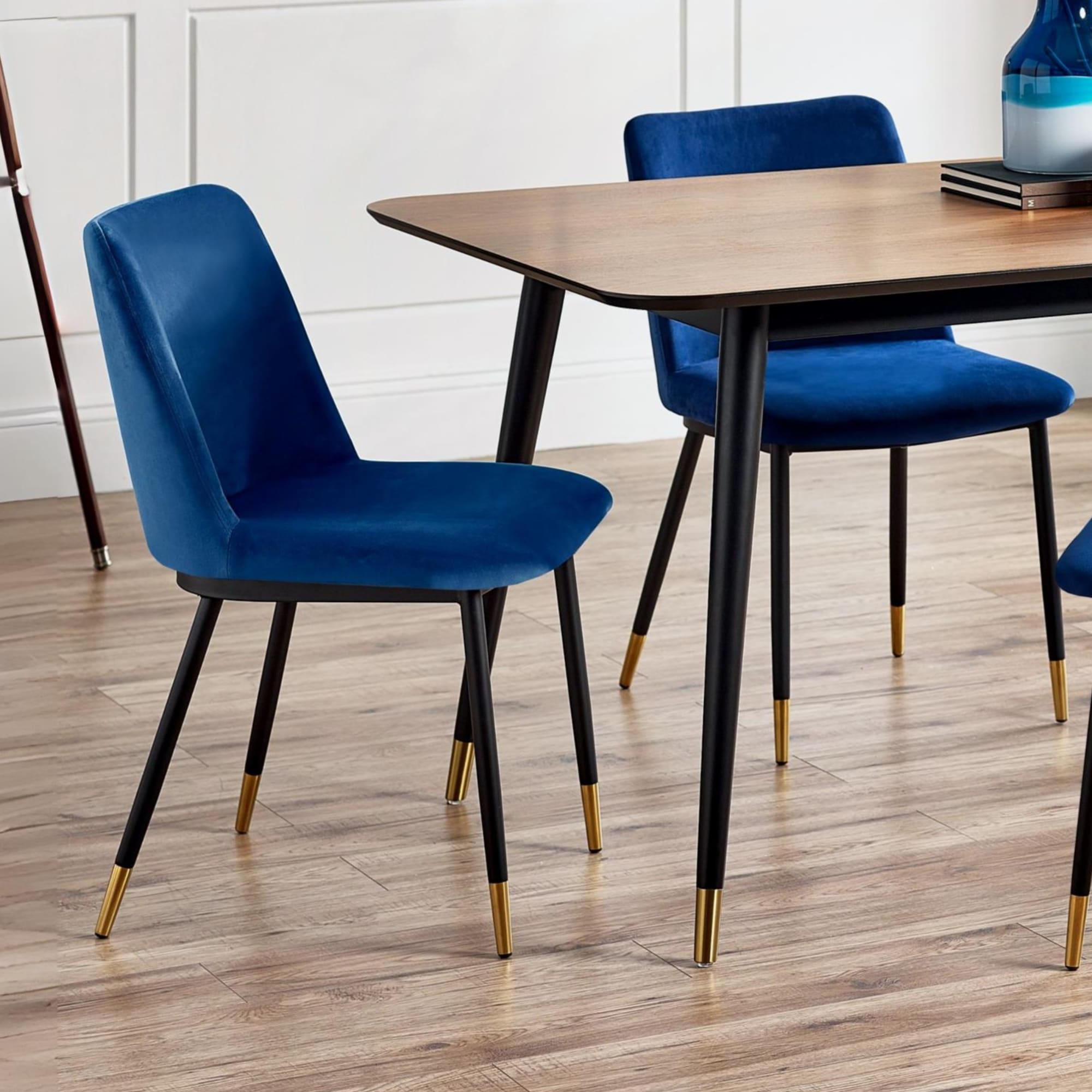Set Of 2 Delaunay Dining Chairs - Blue