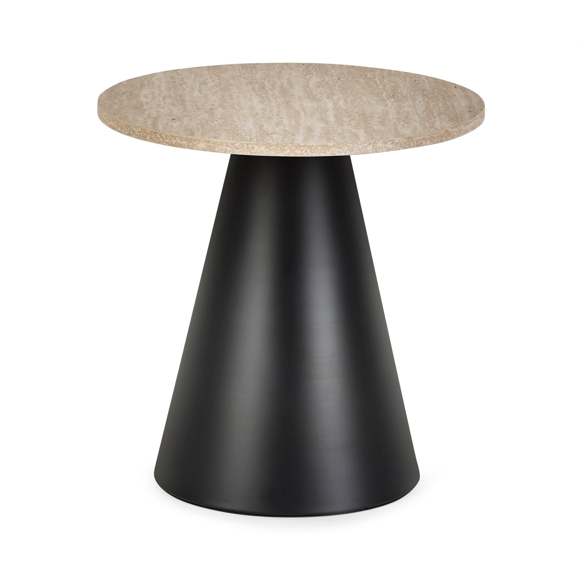 Elgon Travertine Effect Coffee and Lamp Table Set