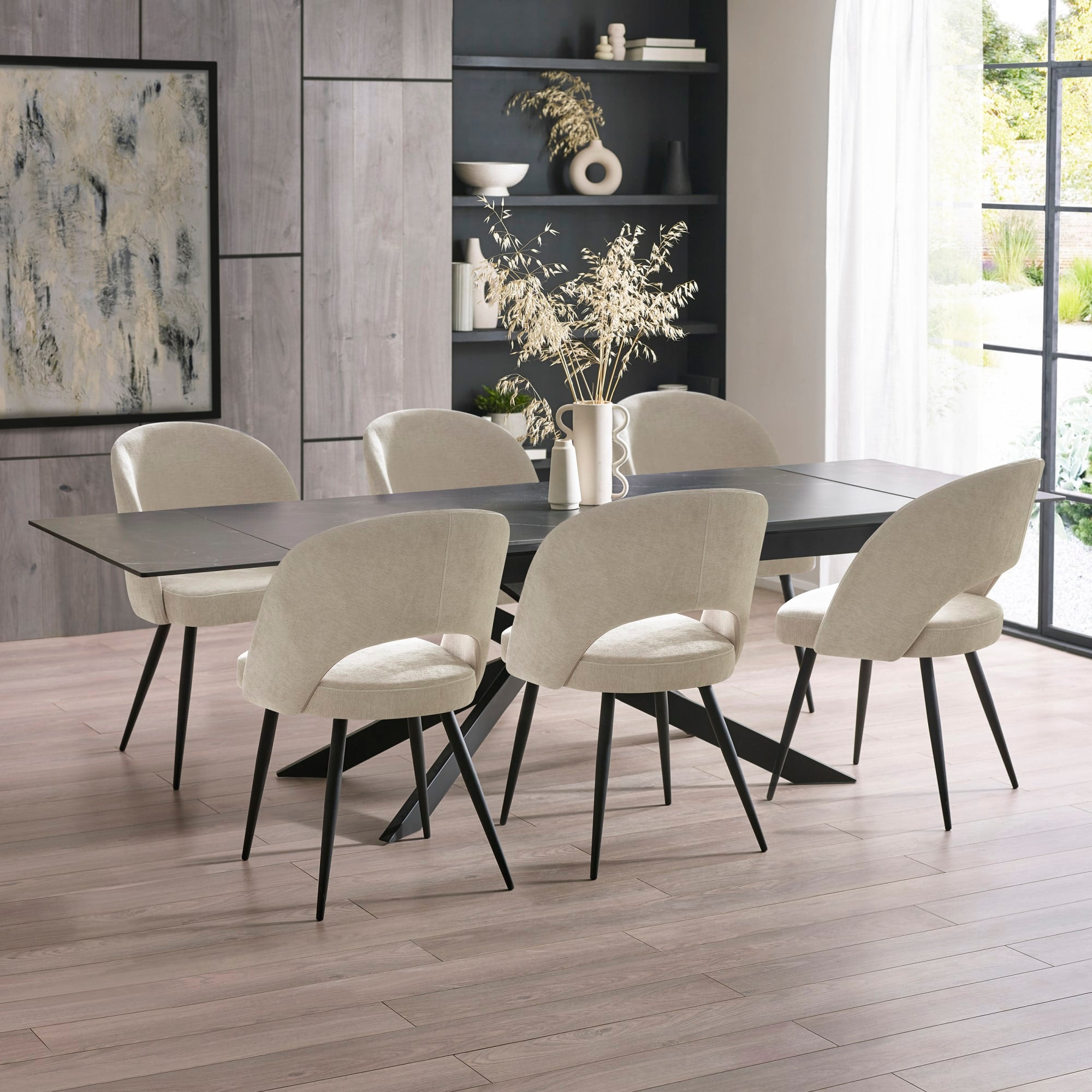 Set Of 2 Ella Dining Chairs - Calico