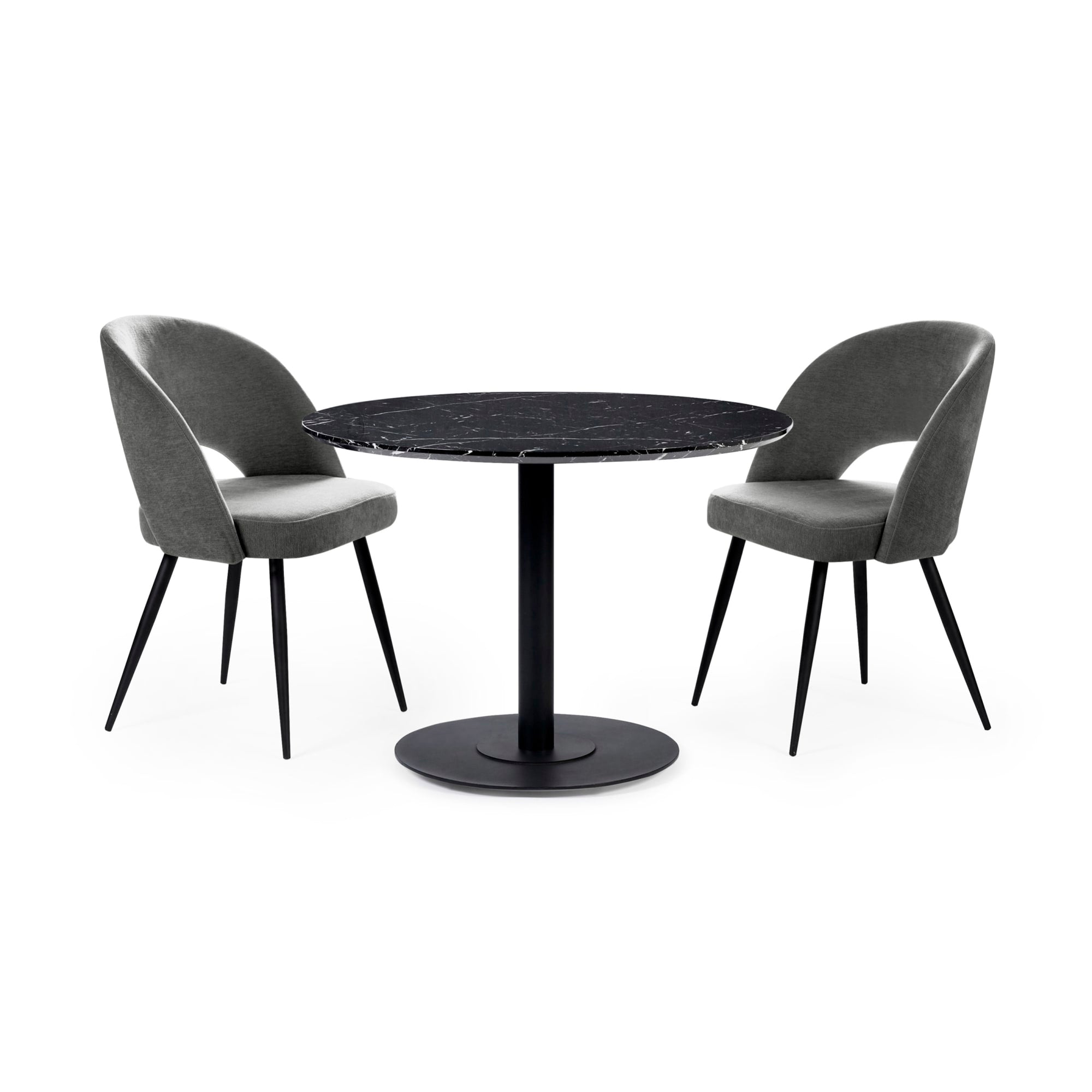 Set Of 2 Ella Dining Chairs - Onyx