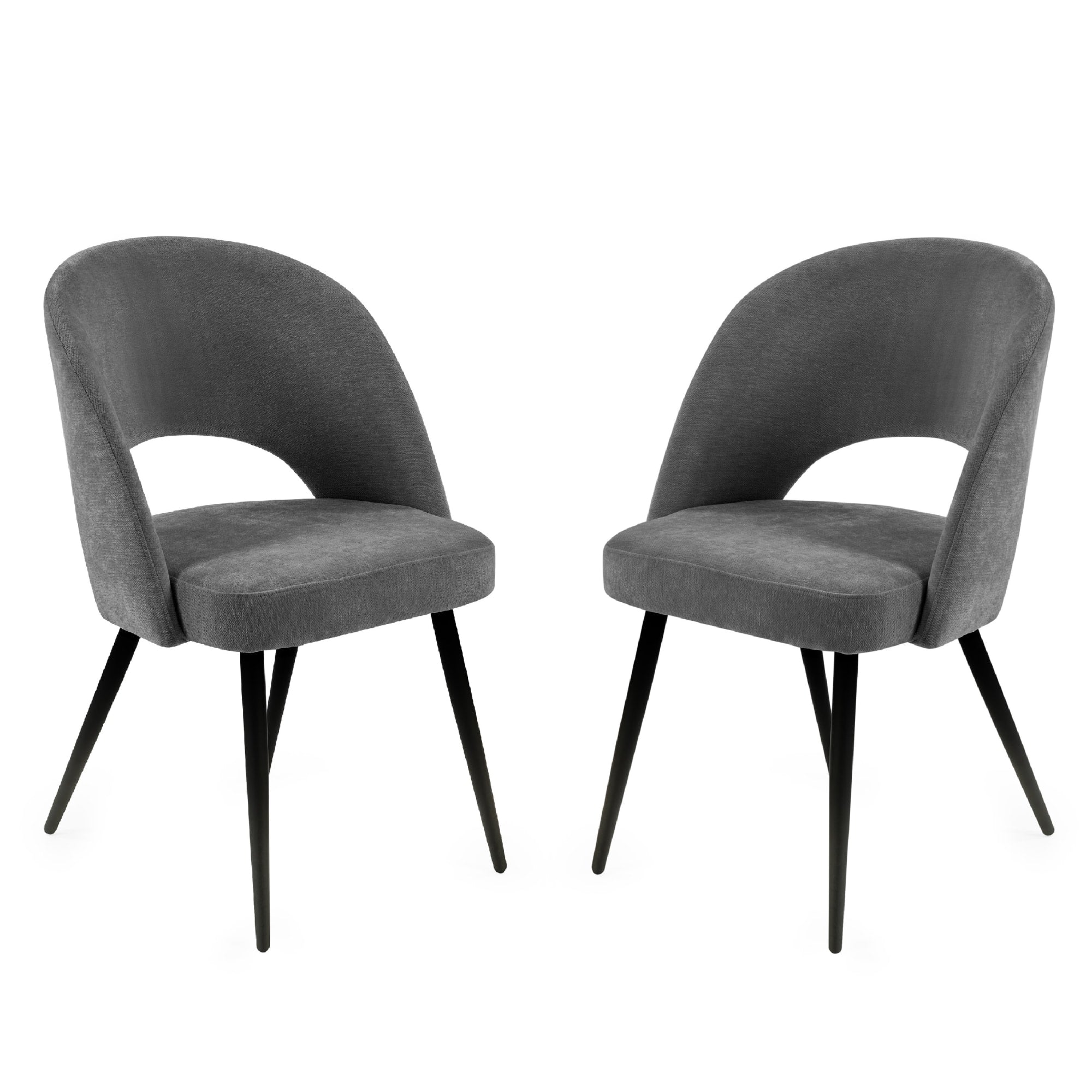 Set Of 2 Ella Dining Chairs - Onyx