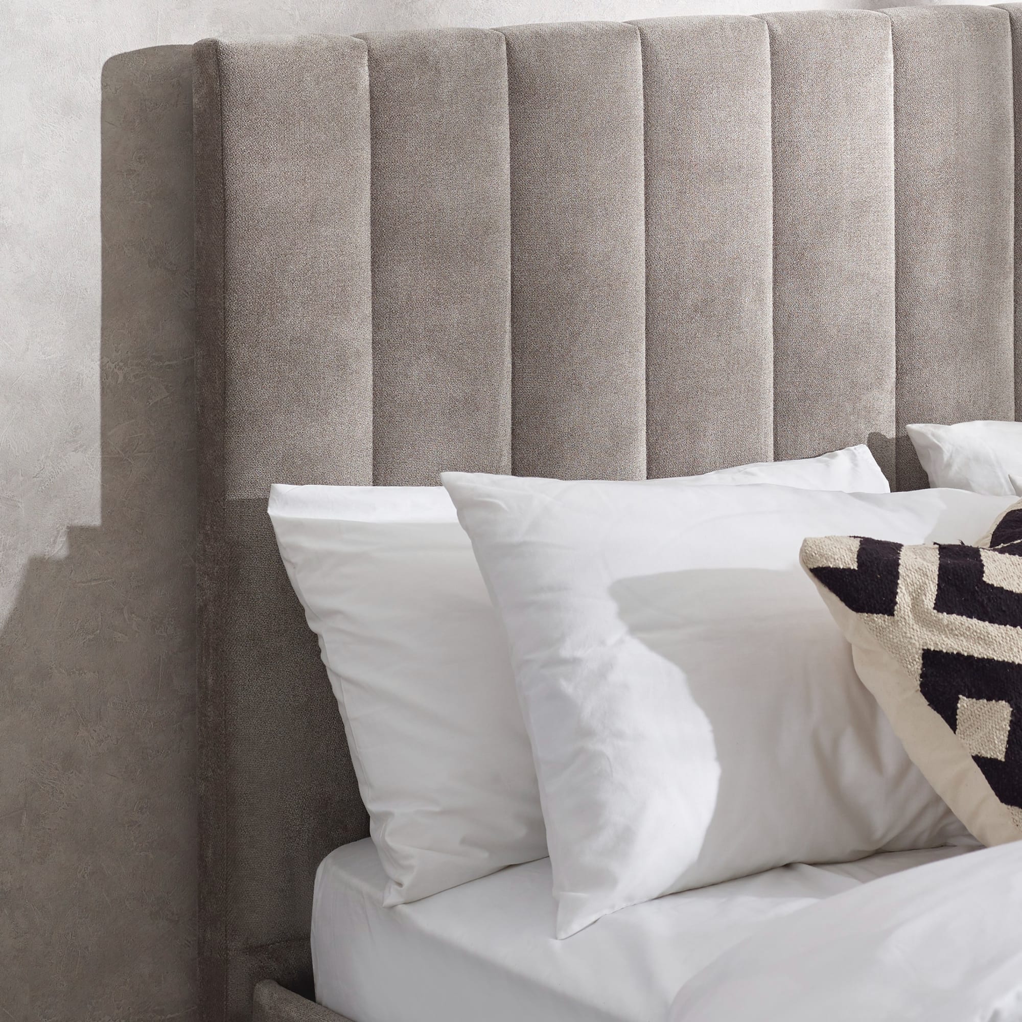 Eloise 90cm Single Bed - Grey