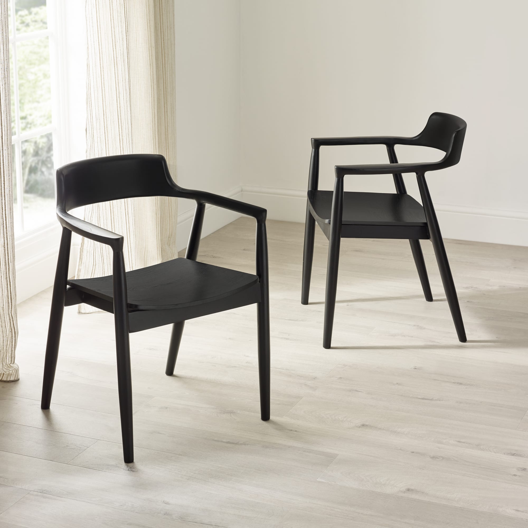 Set of 2 Franklin Dining Chair with Arms