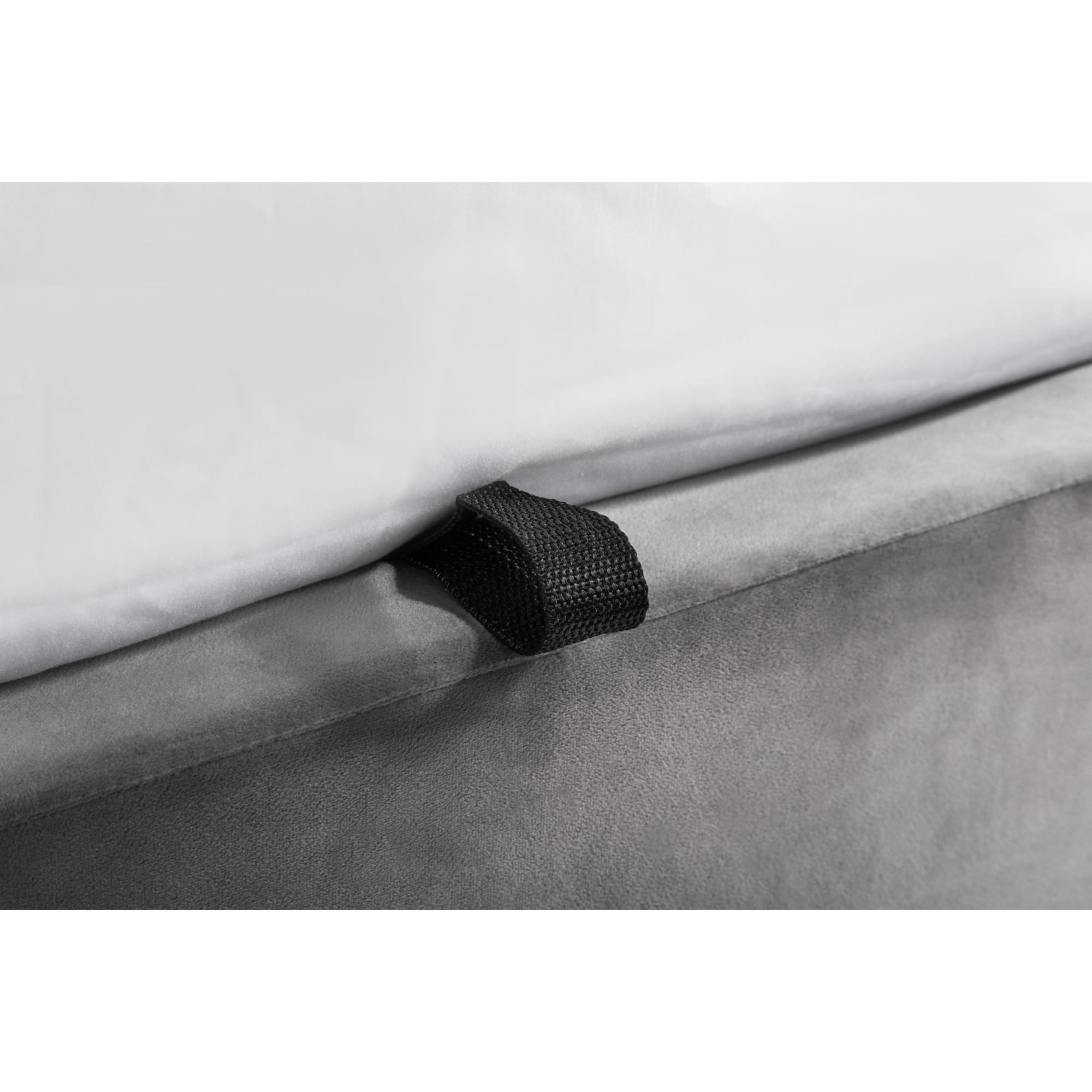 Frida Ottoman Storage 150cm King Bed - Grey