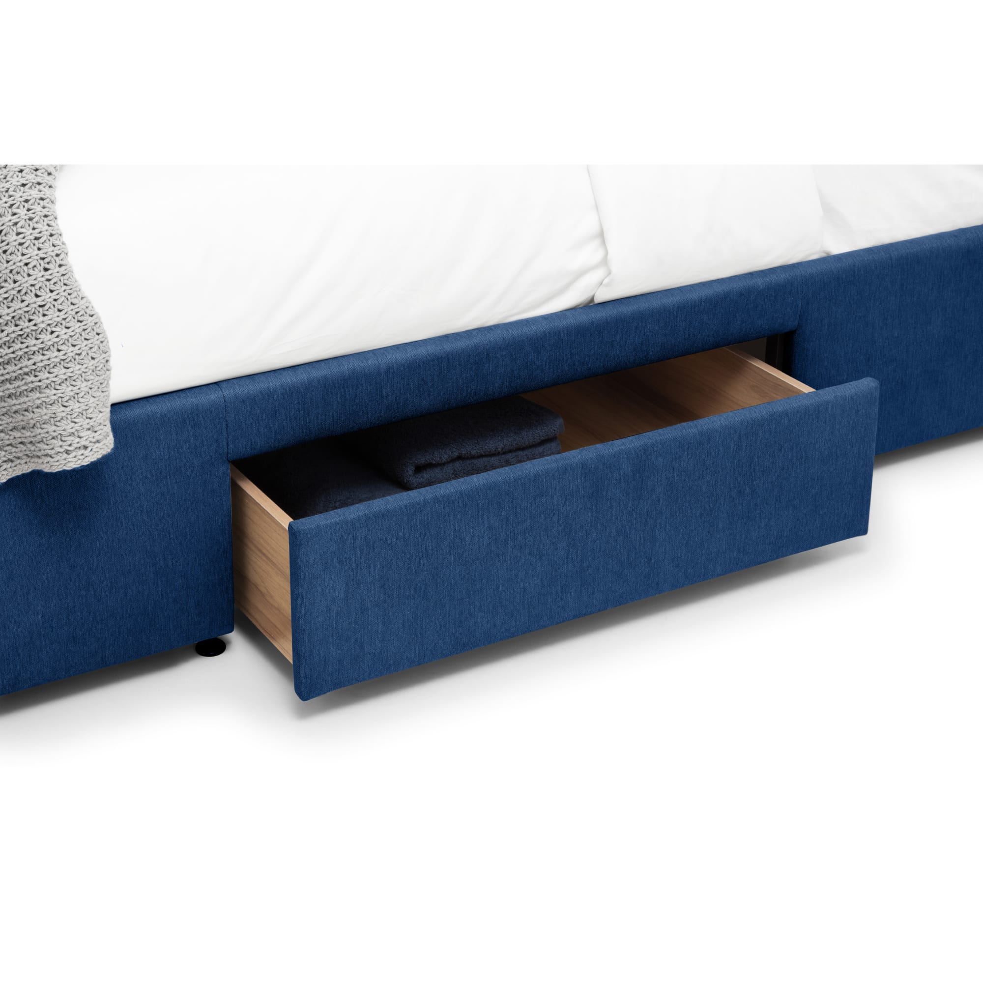 Fullerton 4 Drawer 180cm Superking Bed Blue