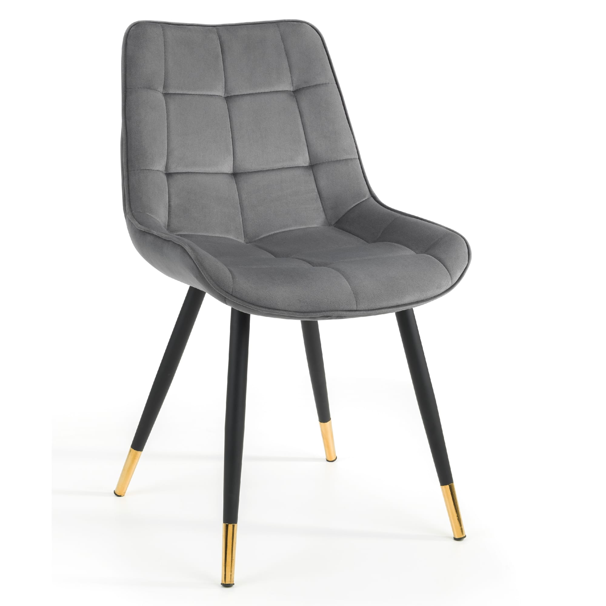 Set Of 2 Hadid Dining Chairs - Grey