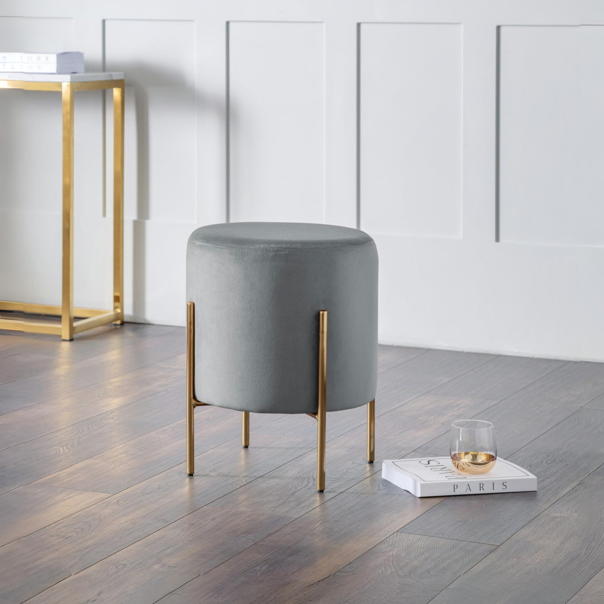 Harrogate Stool - Grey