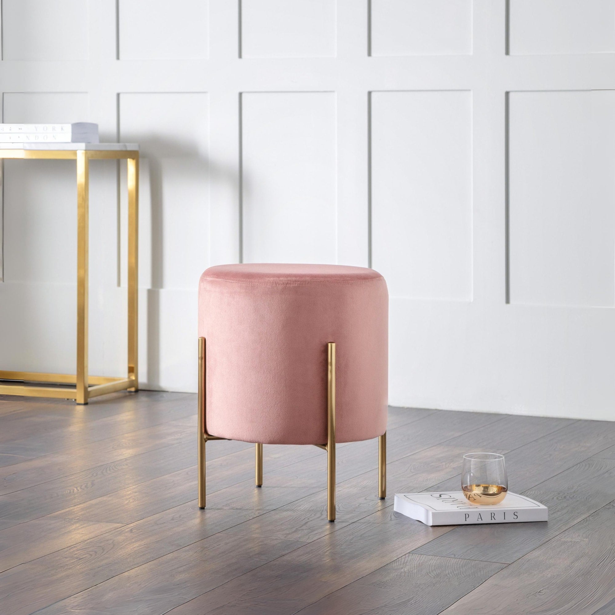 Harrogate Stool - Pink