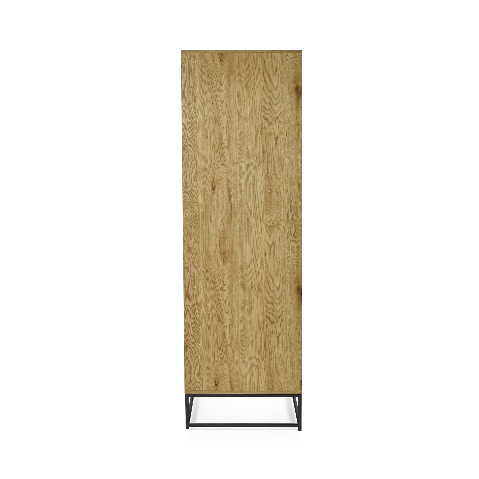 Harlow Light Oak Effect 2 Door Wardrobe
