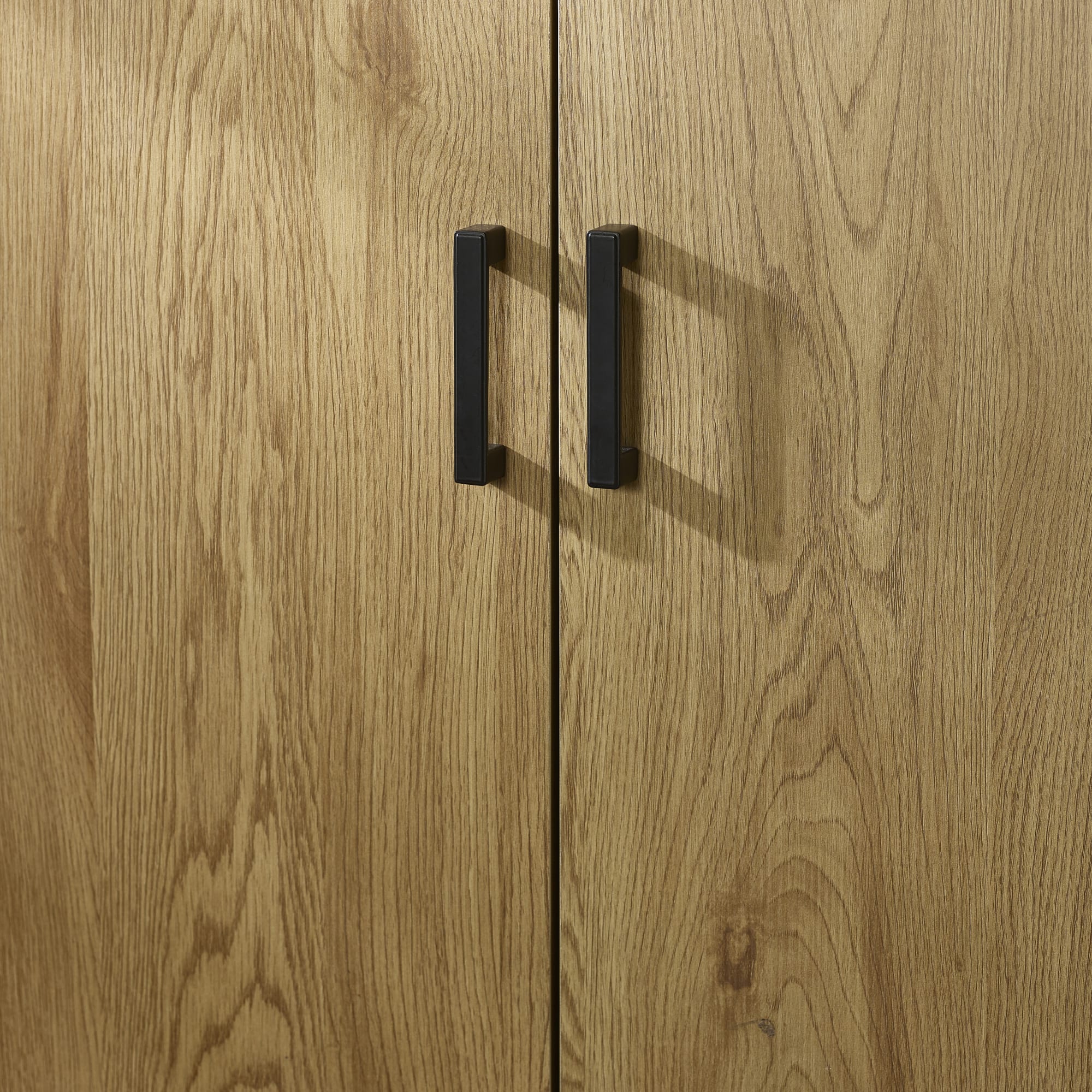 Harlow Light Oak Effect 2 Door Wardrobe
