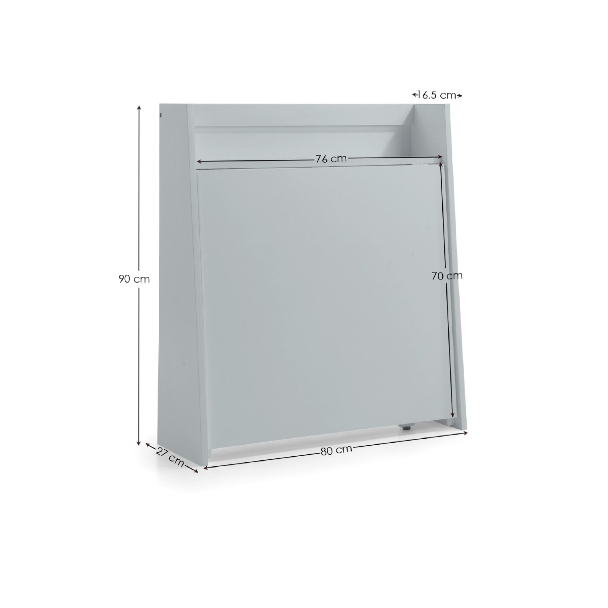 Helsinki Compact Folding Light Grey Dining Set