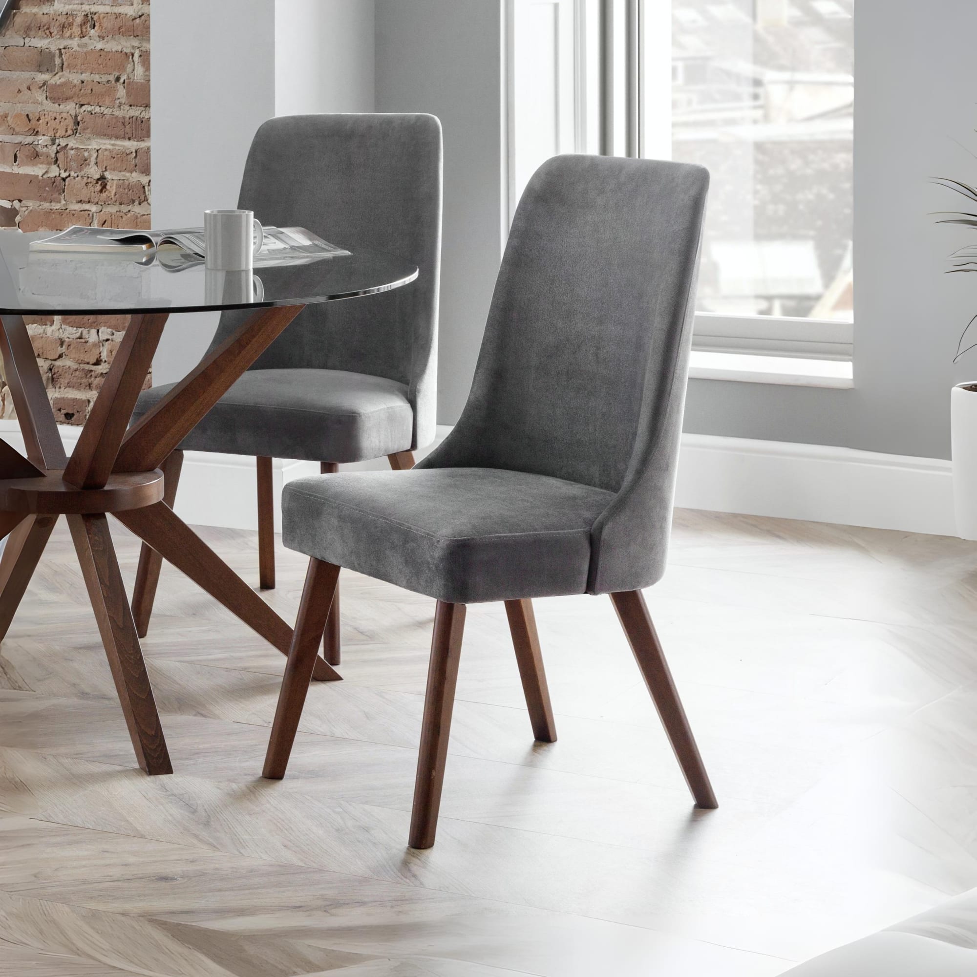 Set Of 2 Huxley Dining Chairs