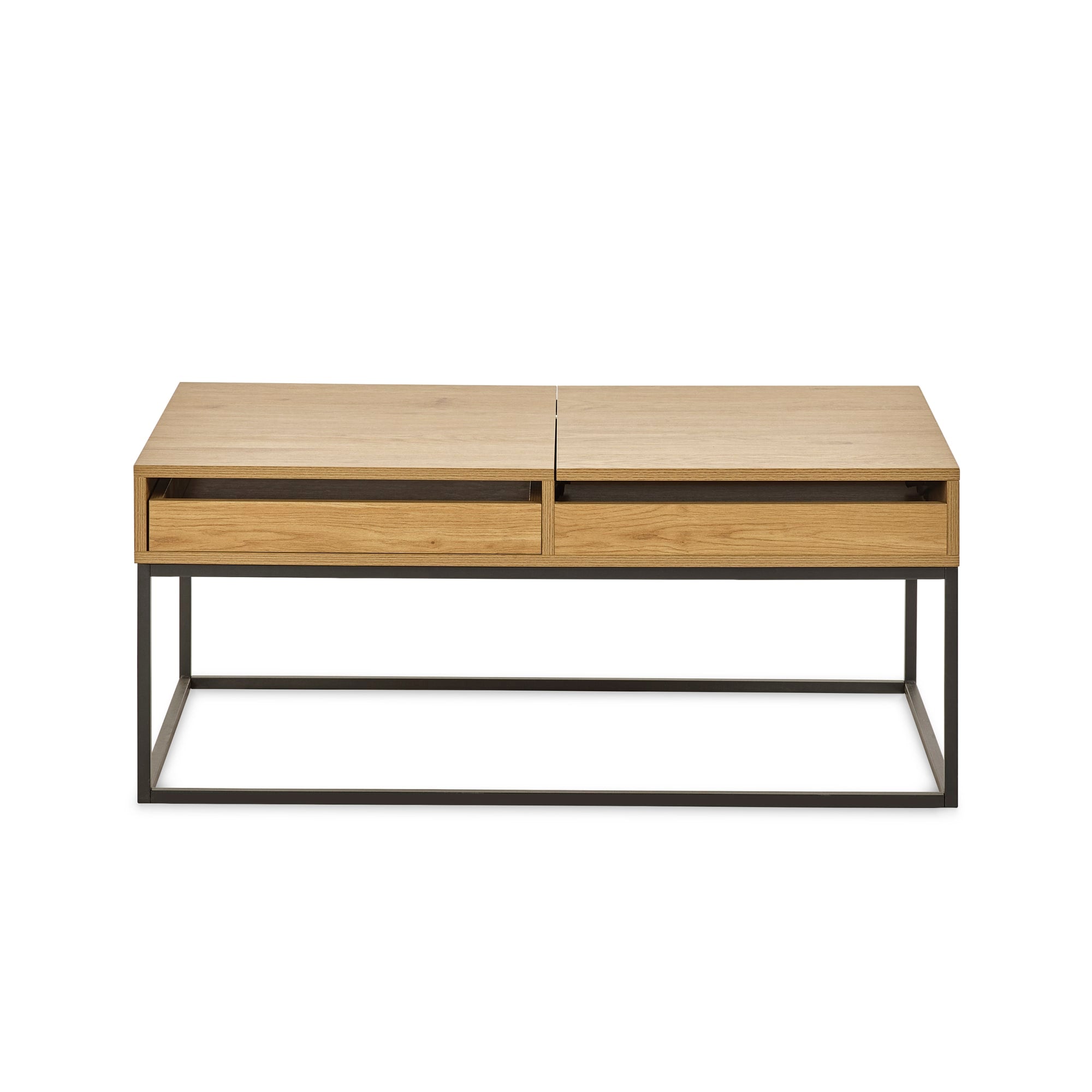 Kade 100cm Oak Effect Rectangular Storage Coffee Table
