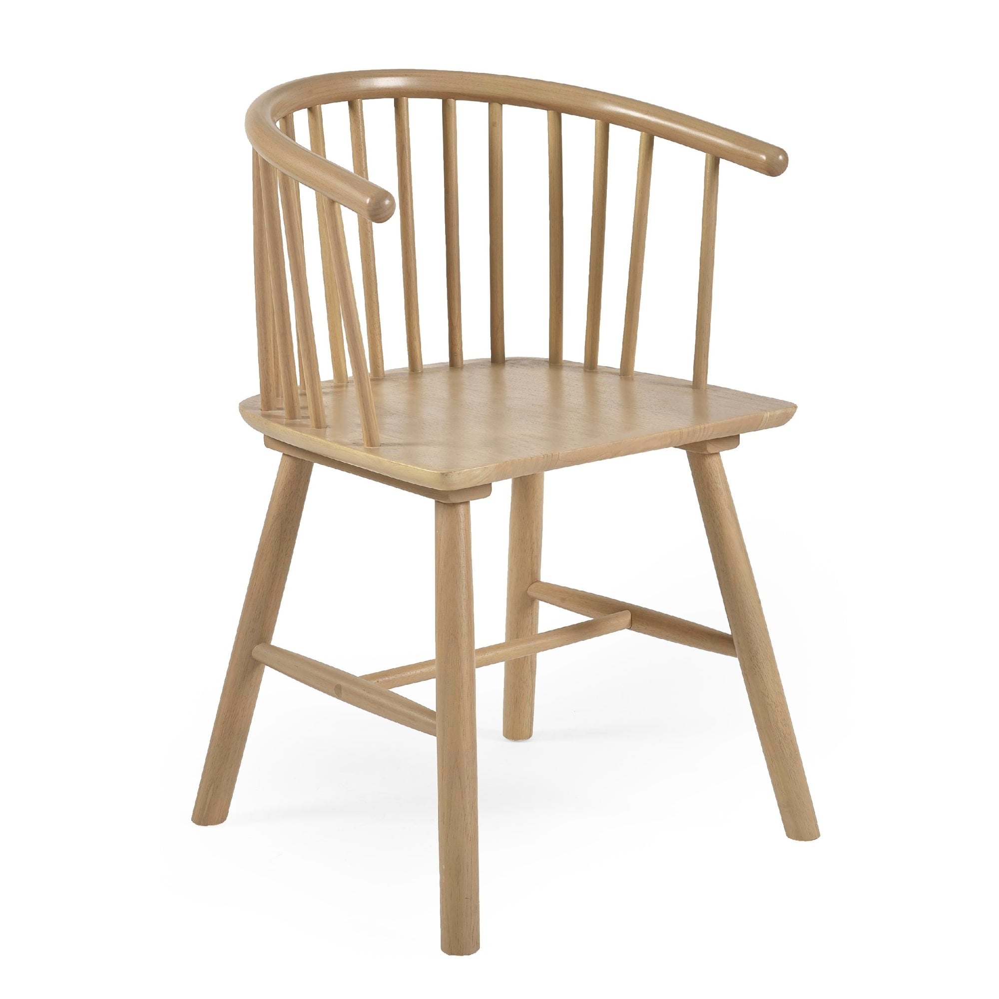 Set of 2 Kaito Oak Dining Chairs