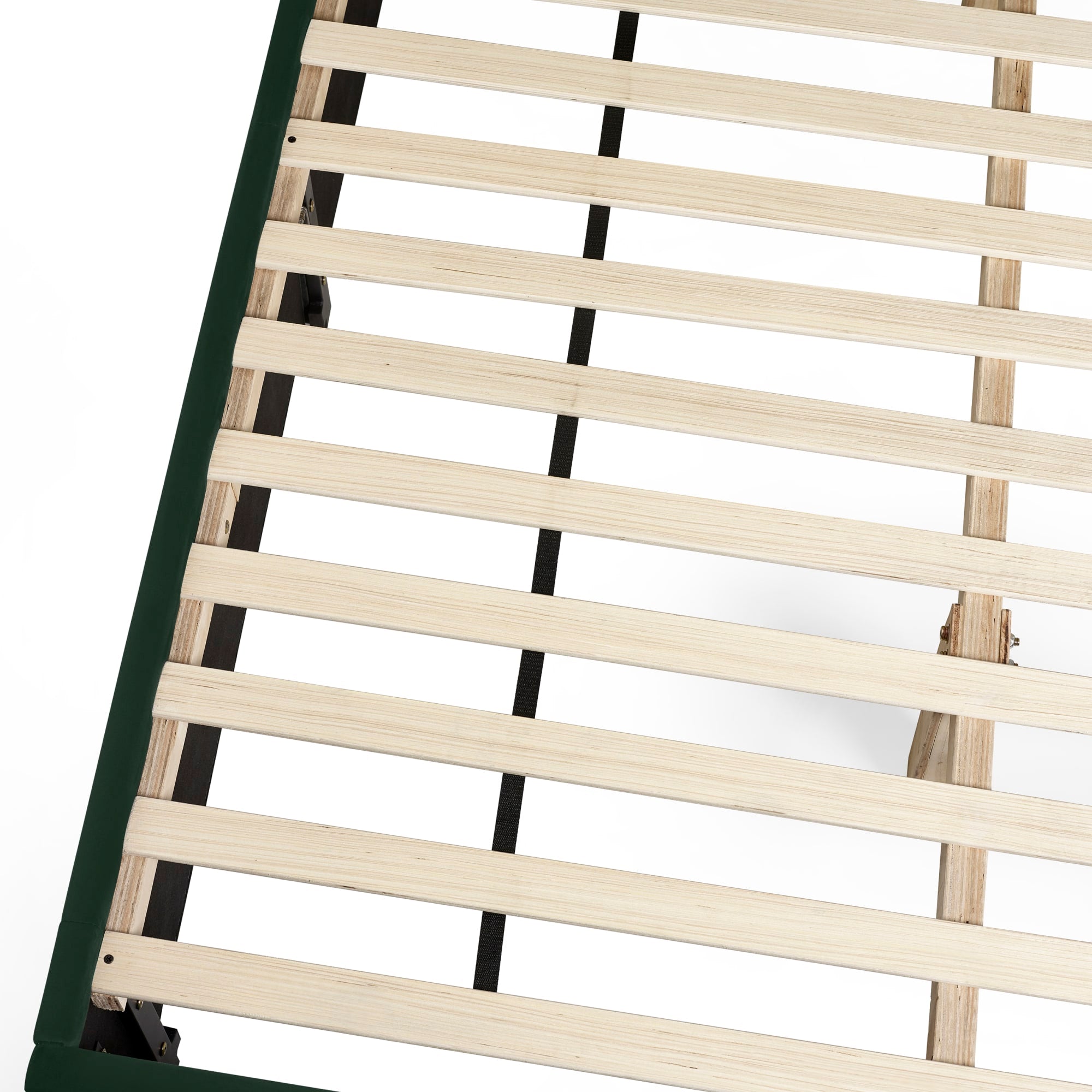 Leila Bottle Green Dual Storage Door 135cm Double Bed