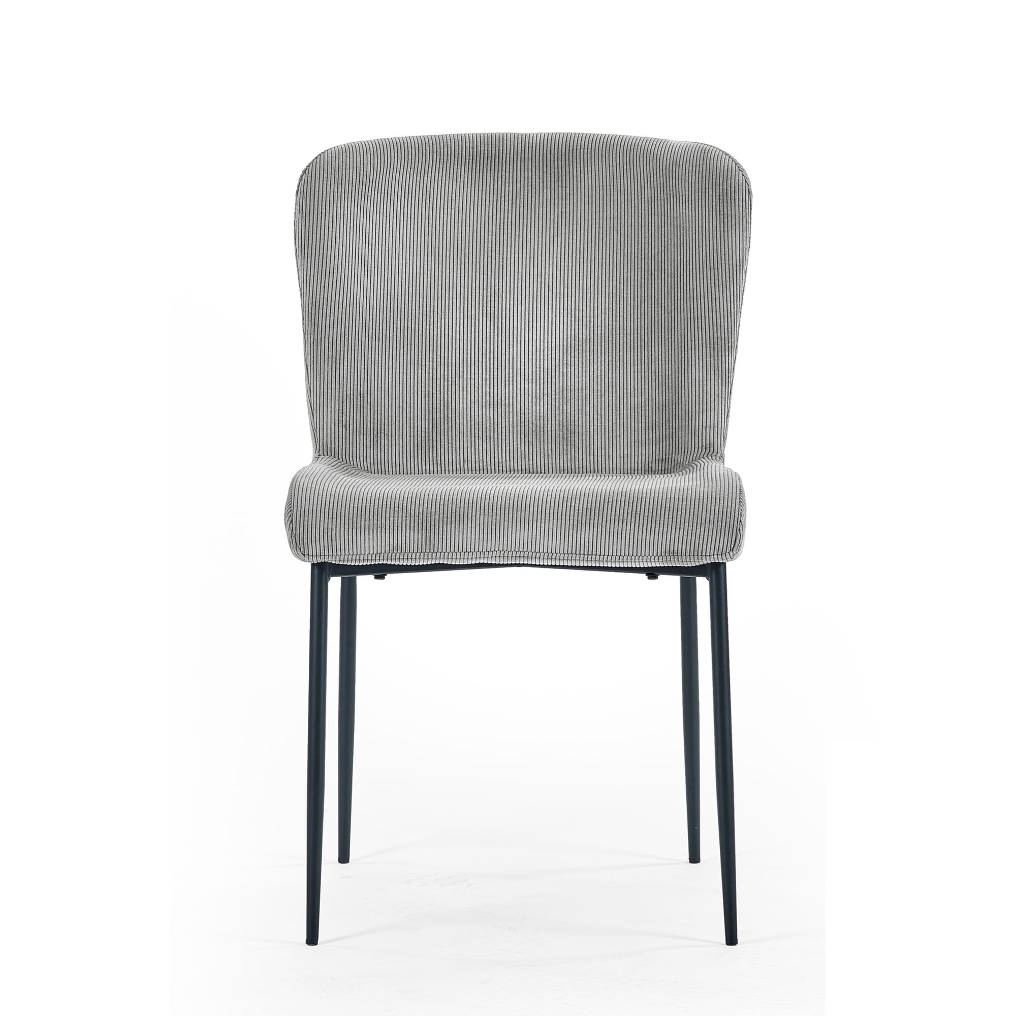 Set of 2 Leonie Dining Chairs - Grey
