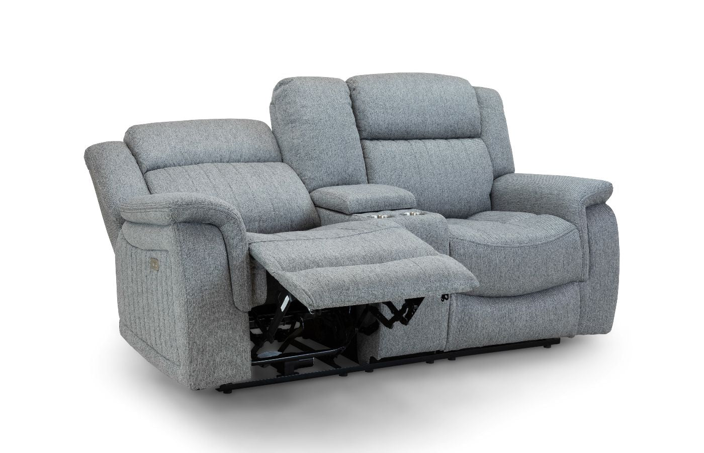Linden Electric Recliner Sofa Grey 3+2 Set