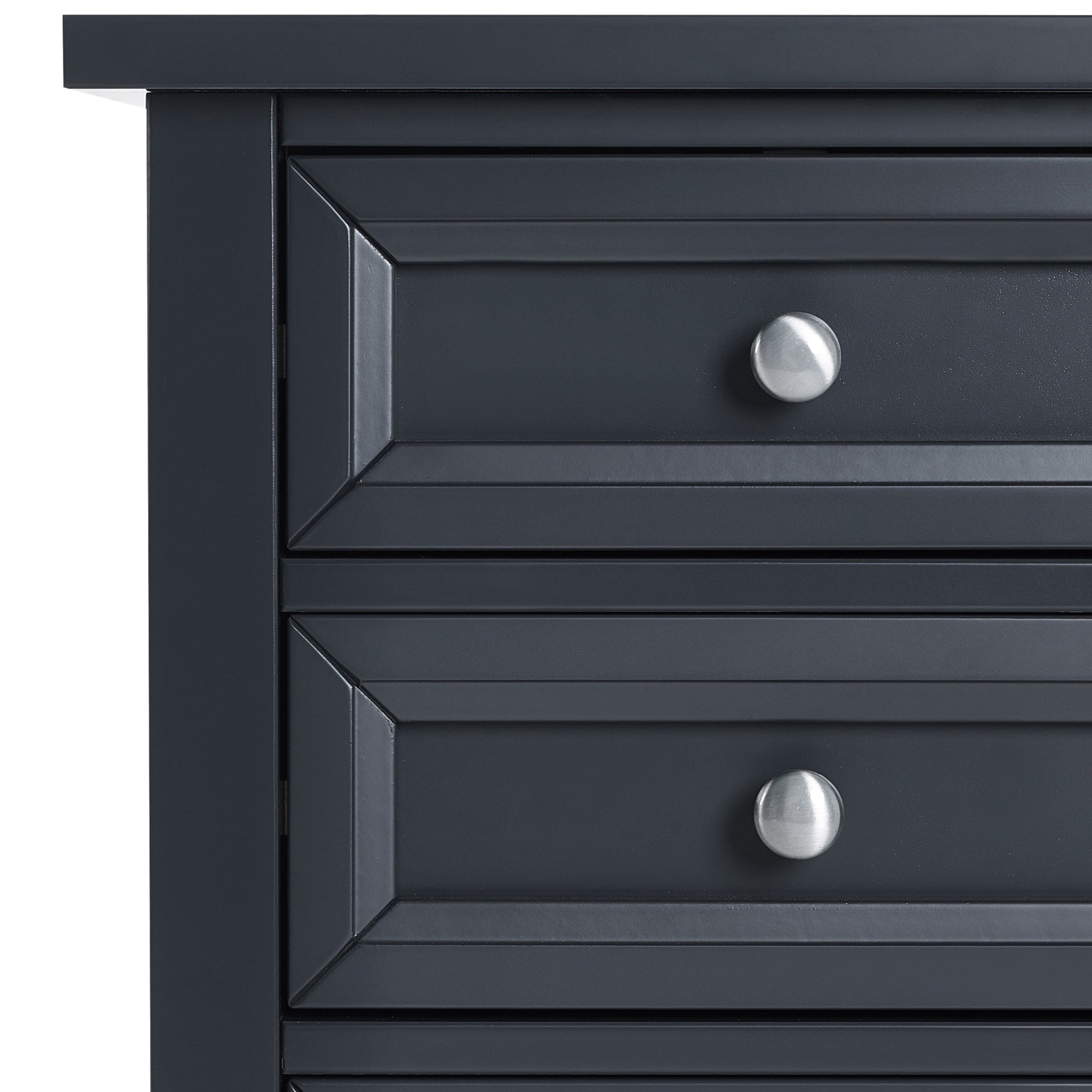 Maine 3 Drawer Bedside - Anthracite