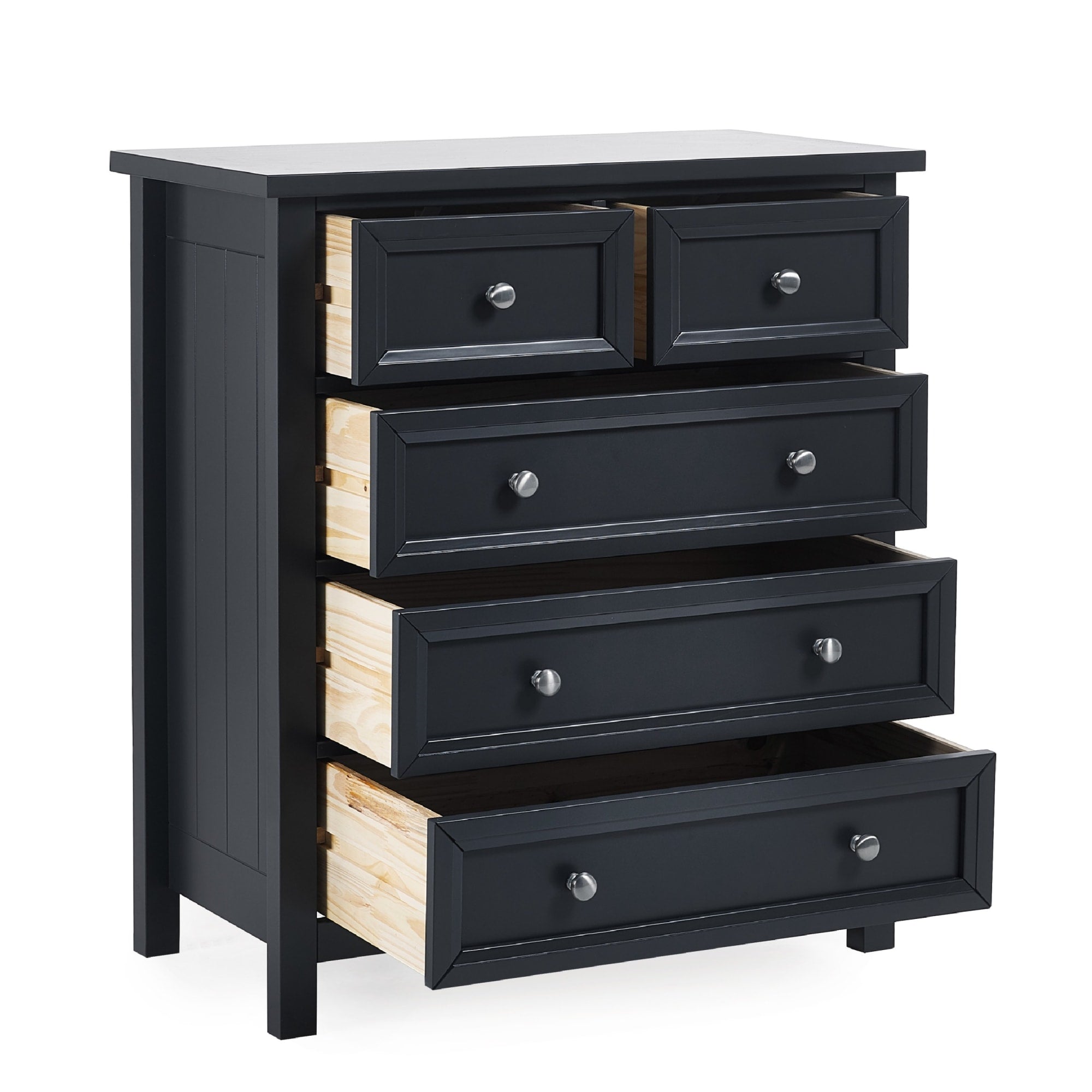 Maine 3 + 2 Drawer Chest - Anthracite