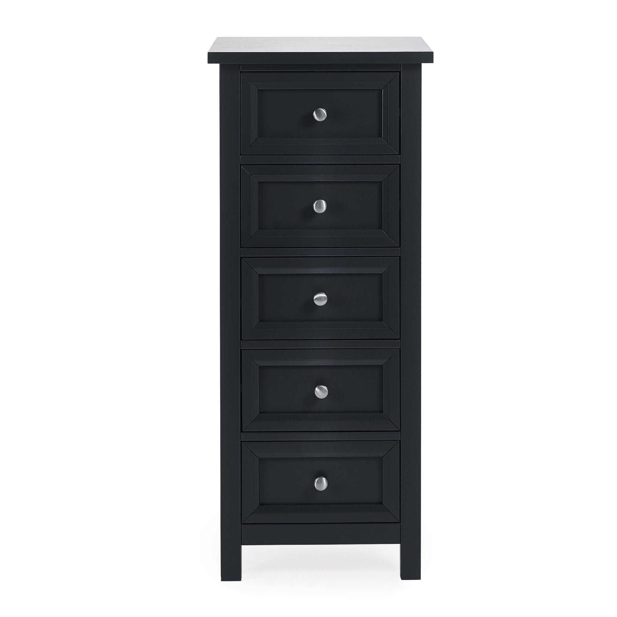 Maine 5 Drawer Tall Chest - Anthracite
