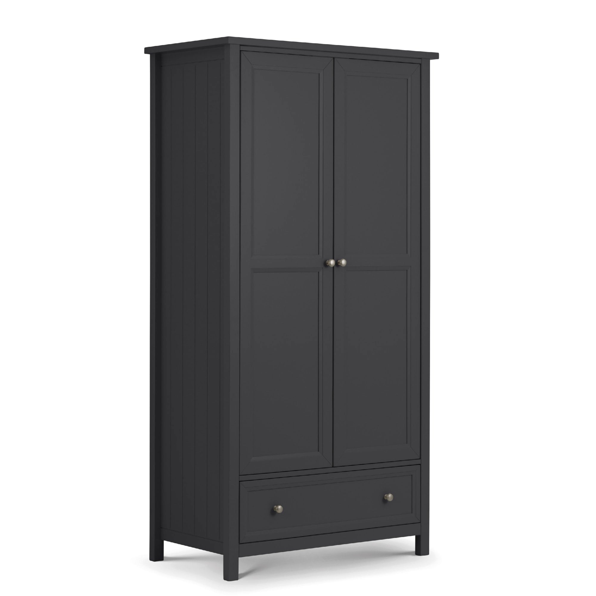 Maine 2 Door Combination Wardrobe - Anthracite