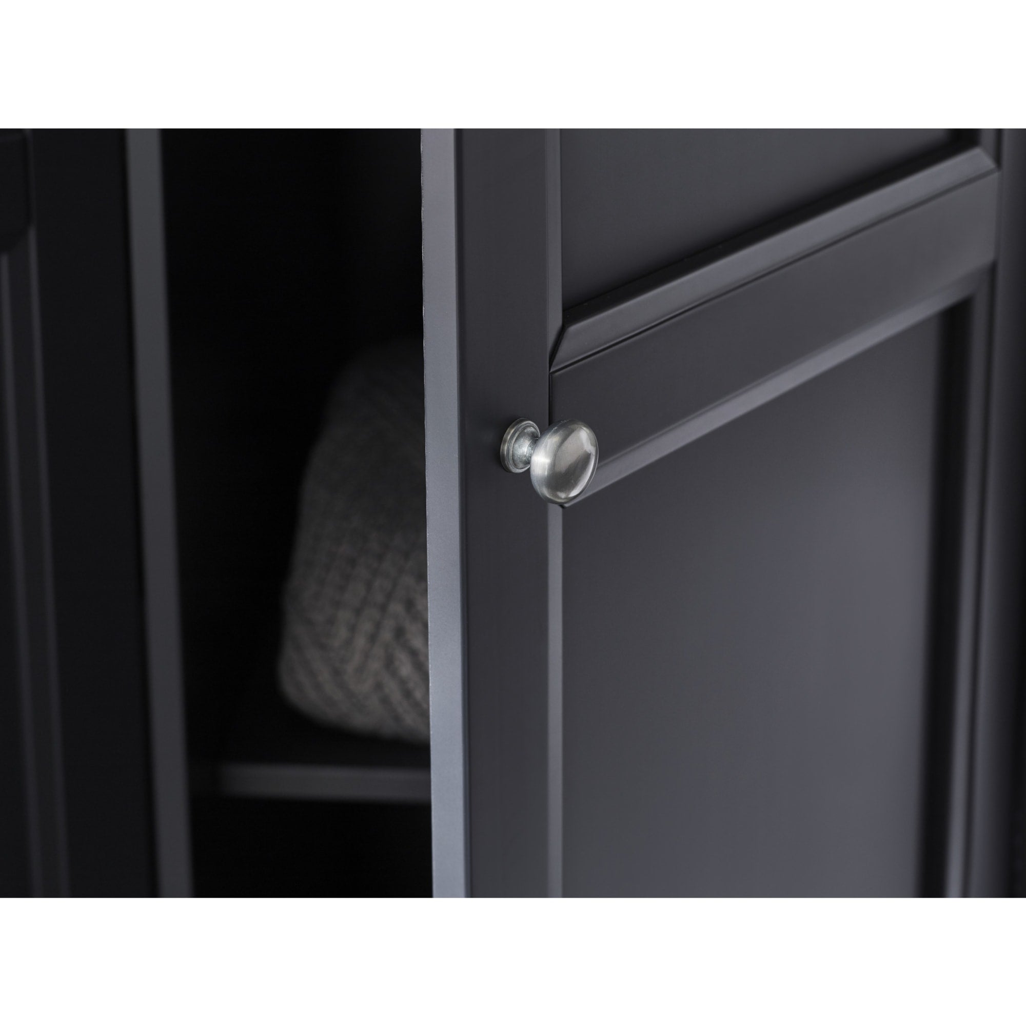 Maine 3 Door Combination Wardrobe - Anthracite
